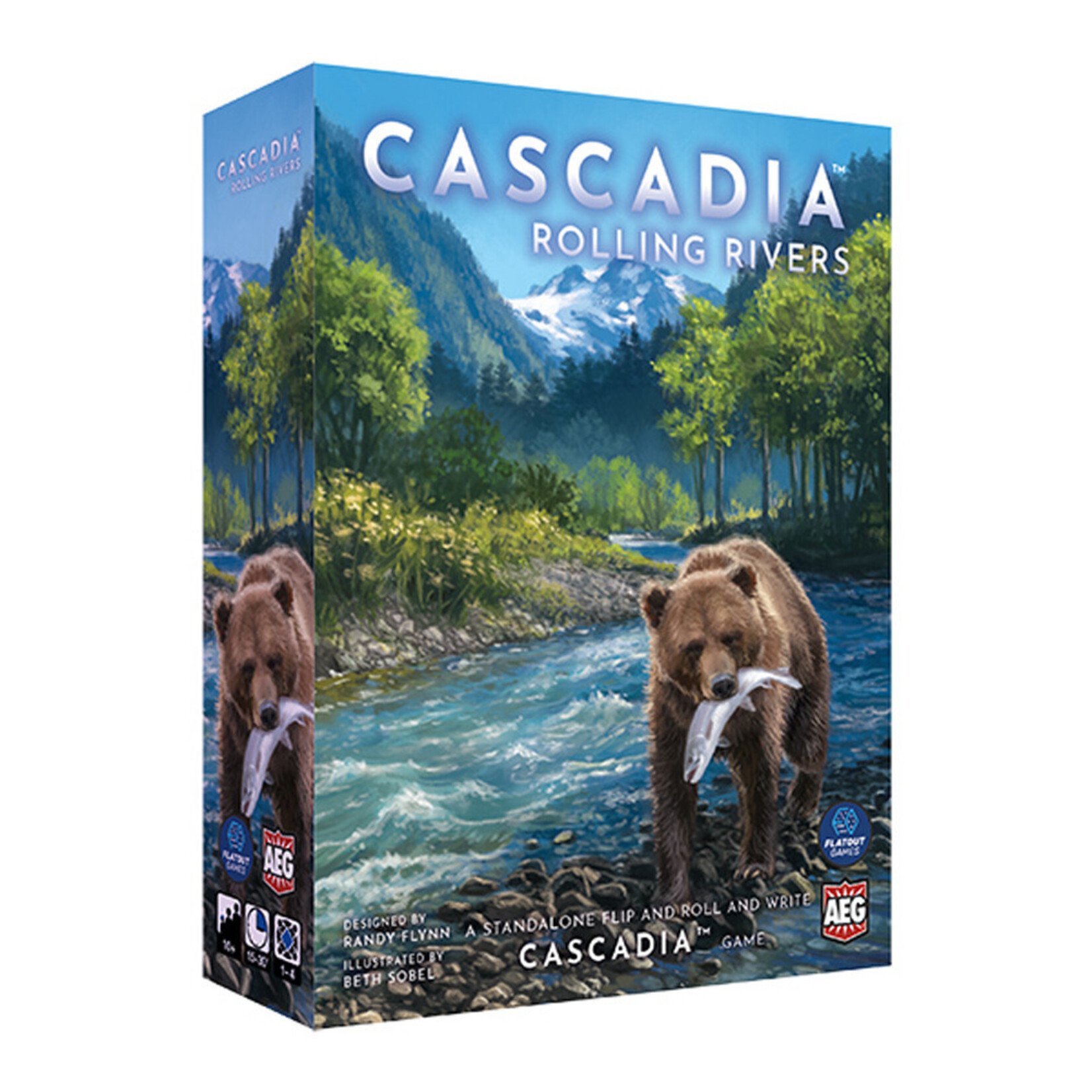 Alderac Entertainment Group (AEG) Cascadia: Rolling Rivers