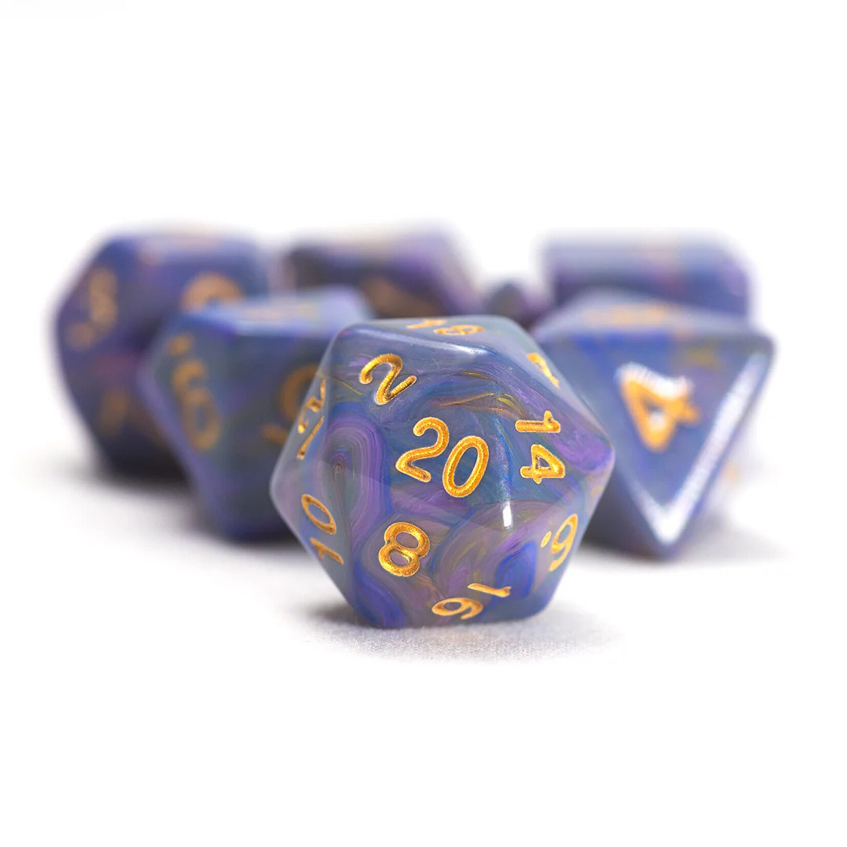 Sirius Dice 2102 Purple Unicorn 7-Set
