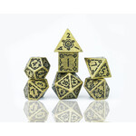 Sirius Dice Illusory Metal: Gold 7-Set