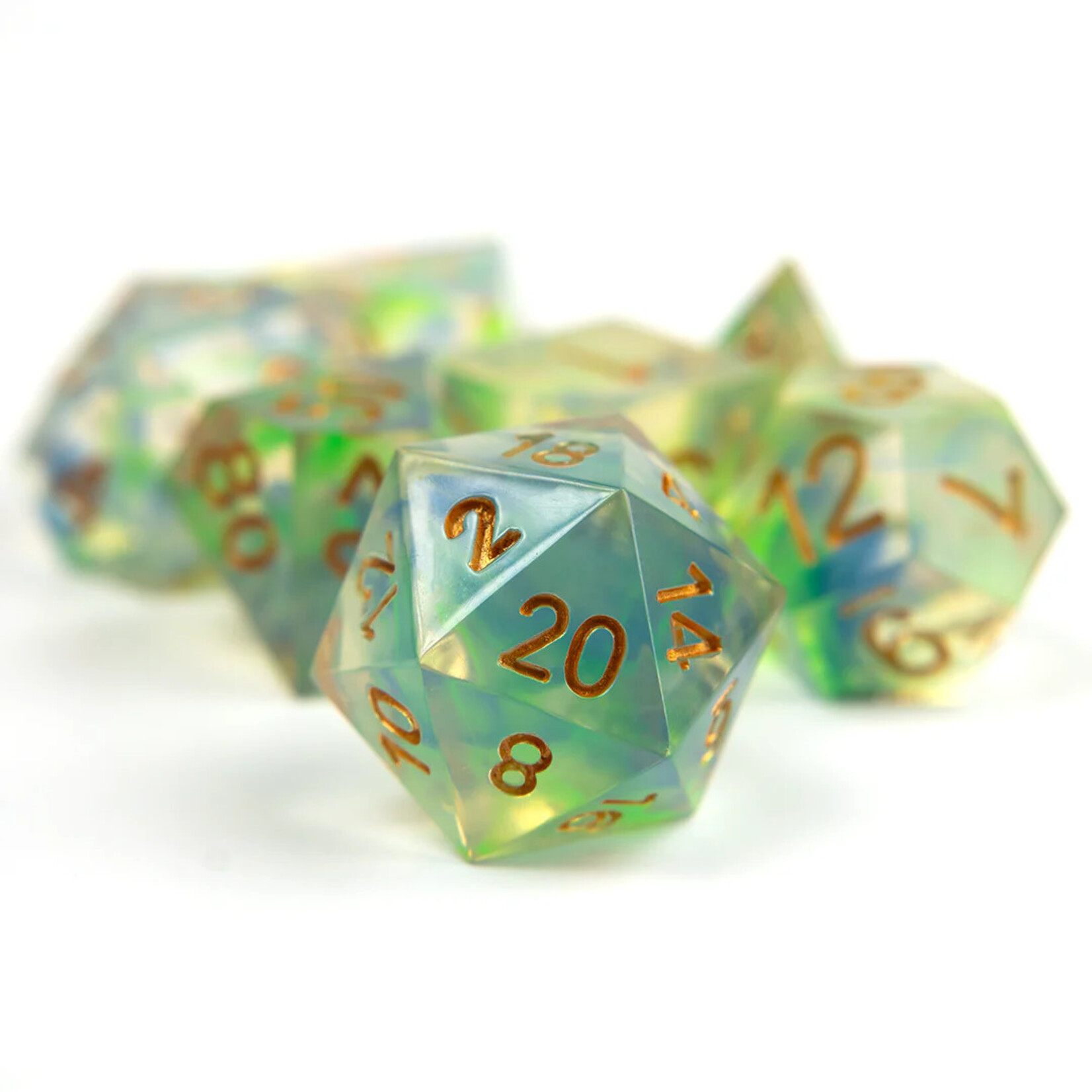 Sirius Dice 1401 Sharp Cyprus 7-Set