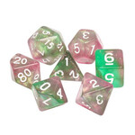 Foam Brain Games Glow in the Dark Rebirth 7-Set w/custom cube