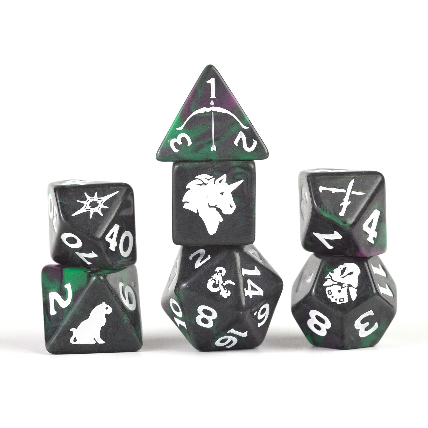 Sirius Dice D&D Adventure Dice Legend of Drizzt