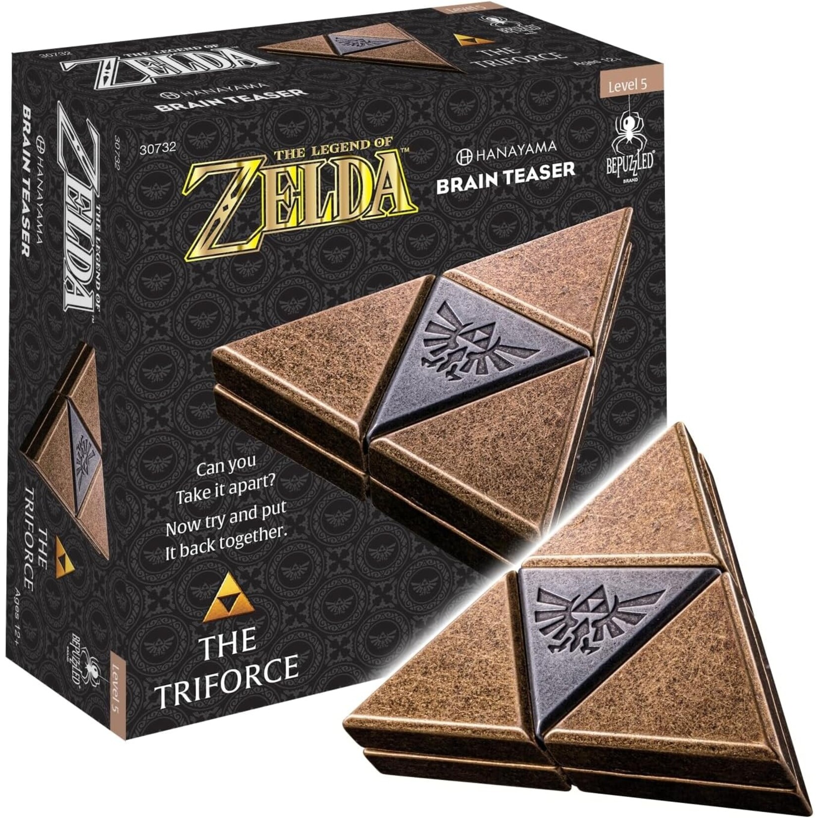 University Games Hanayama Puzzle: Zelda Triforce Lvl 5