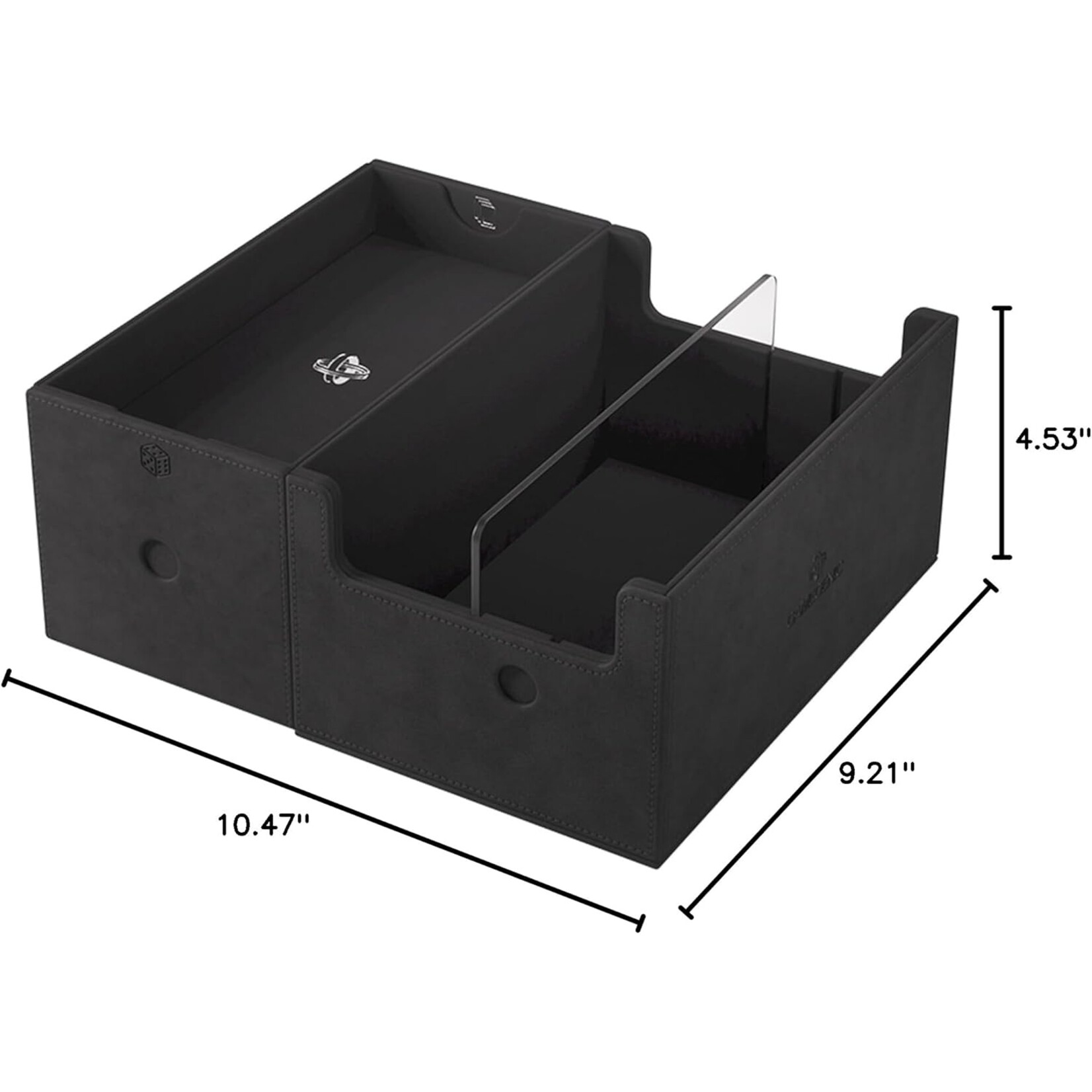 Deck Box: Games' Lair 600+ Black Convertible