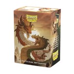 ARCANE TINMEN Dragon Shield: (100) Dual Matte Art Chinese New Year 2025 Year of the Wood Snake