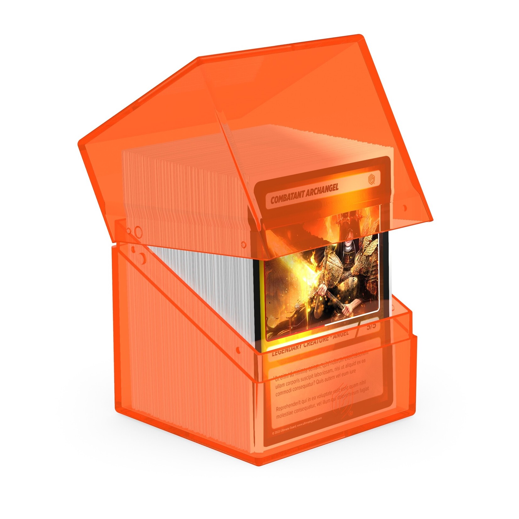 Ultimate Guard Boulder 100+ Deck Case: PoppyTopaz