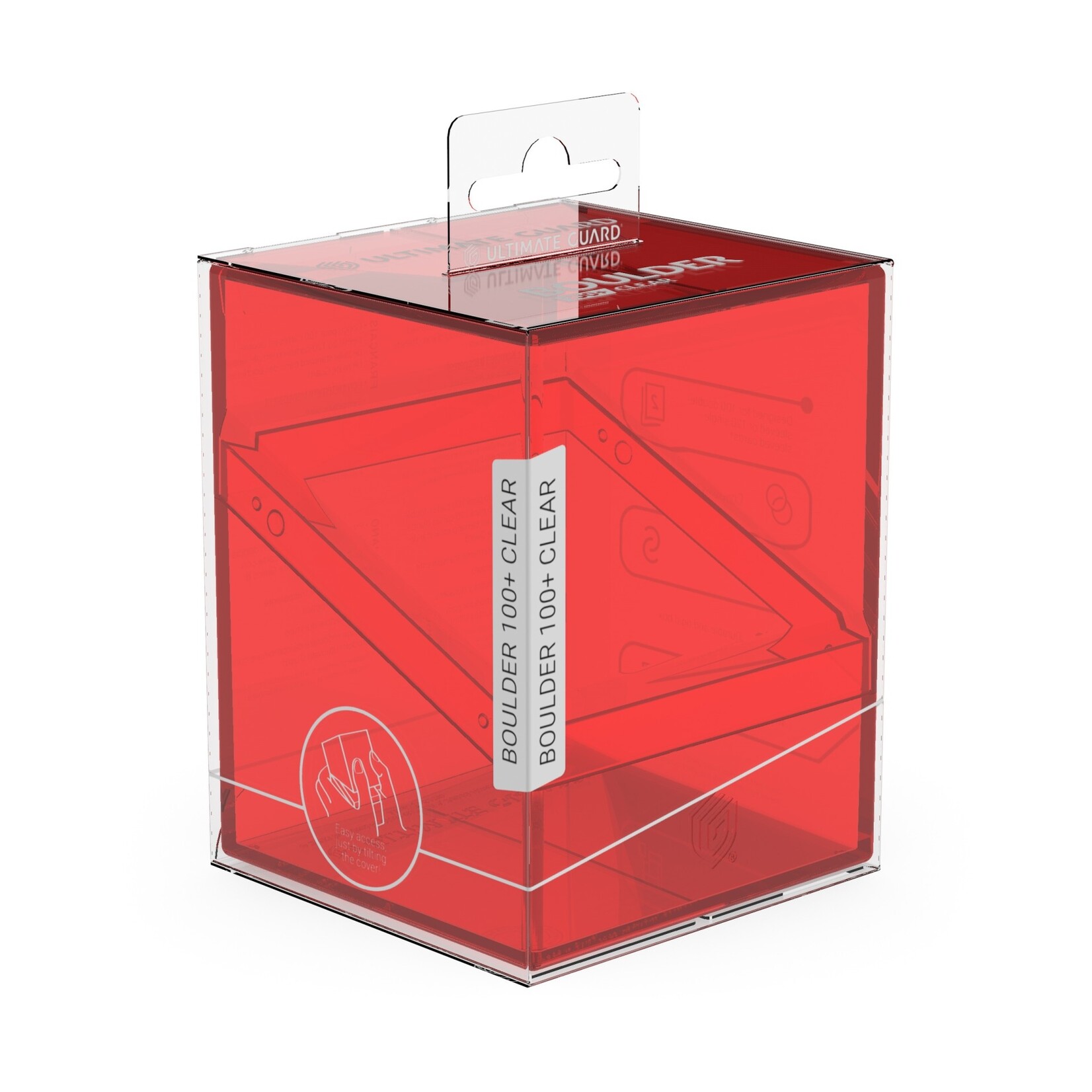 Ultimate Guard Boulder 100+ Deck Case: Ruby