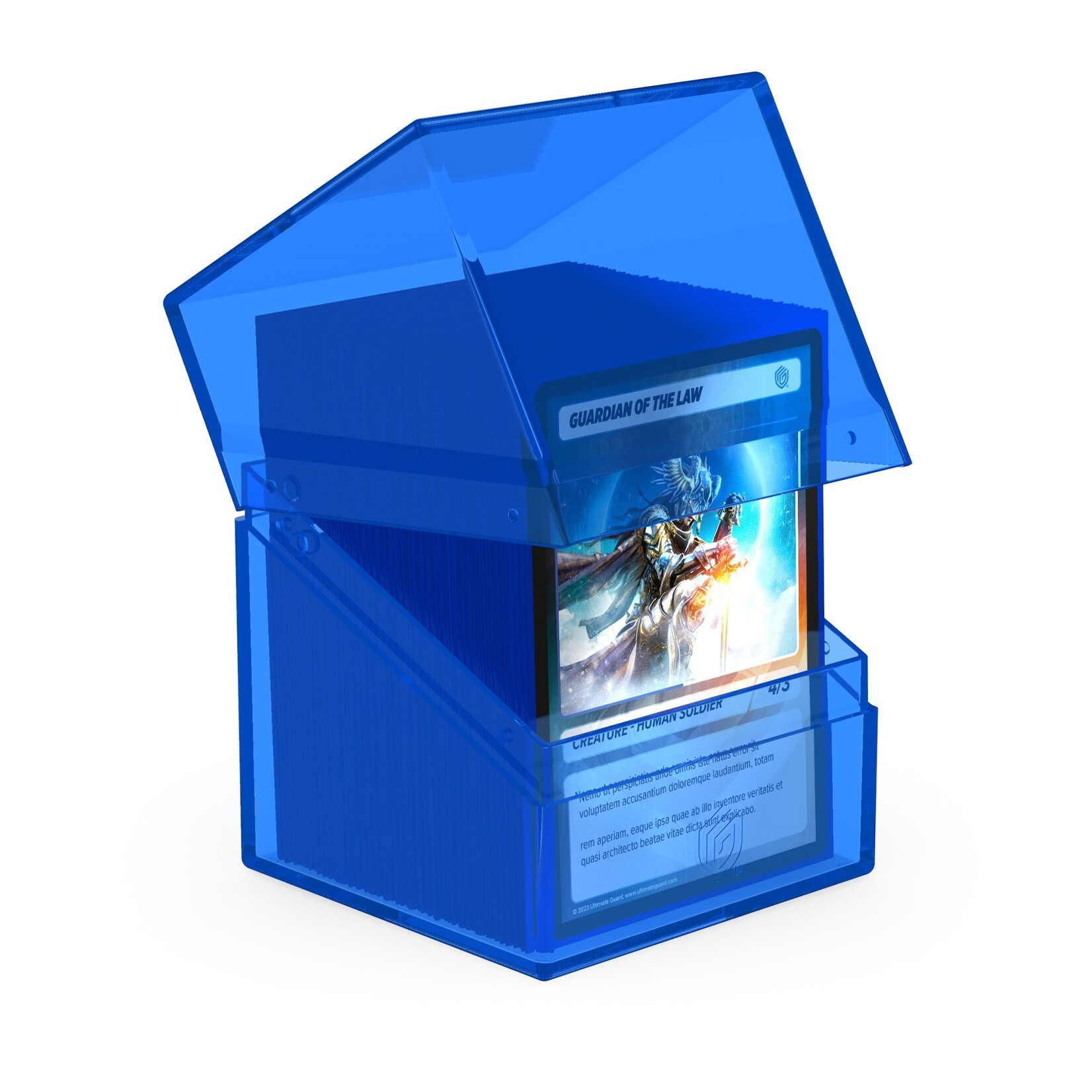 Ultimate Guard Boulder 100+ Deck Case: Sapphire
