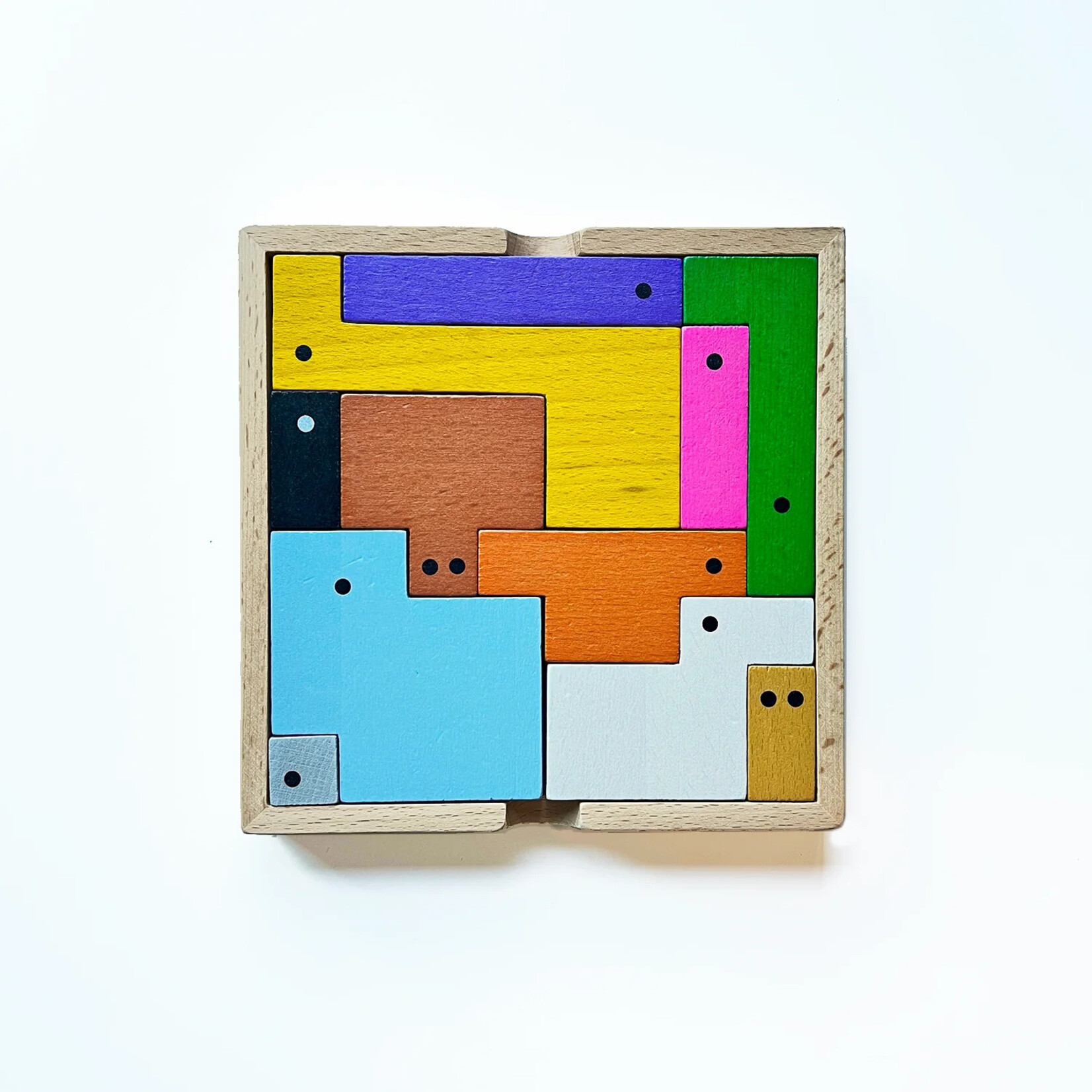 Gladden Design Zoomates - Wooden Animal Puzzle Game