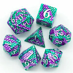 Foam Brain Games Dragon Scale: Lagoon 7-Set w/custom tin