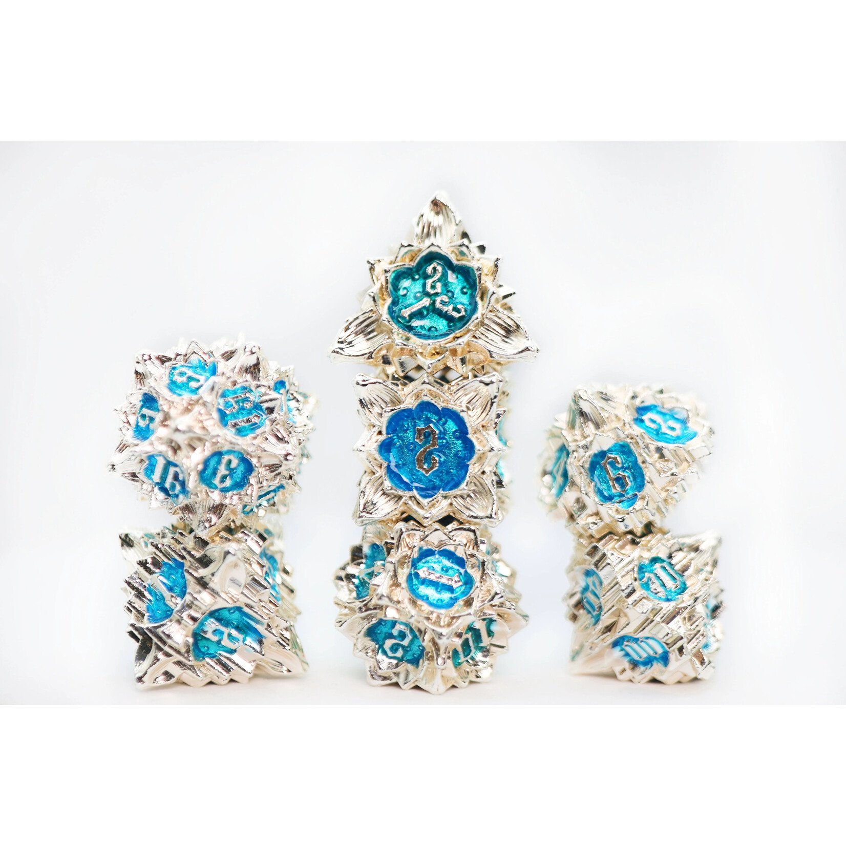 Foam Brain Games Floral Starburst: Silver Bluebells 7-Set