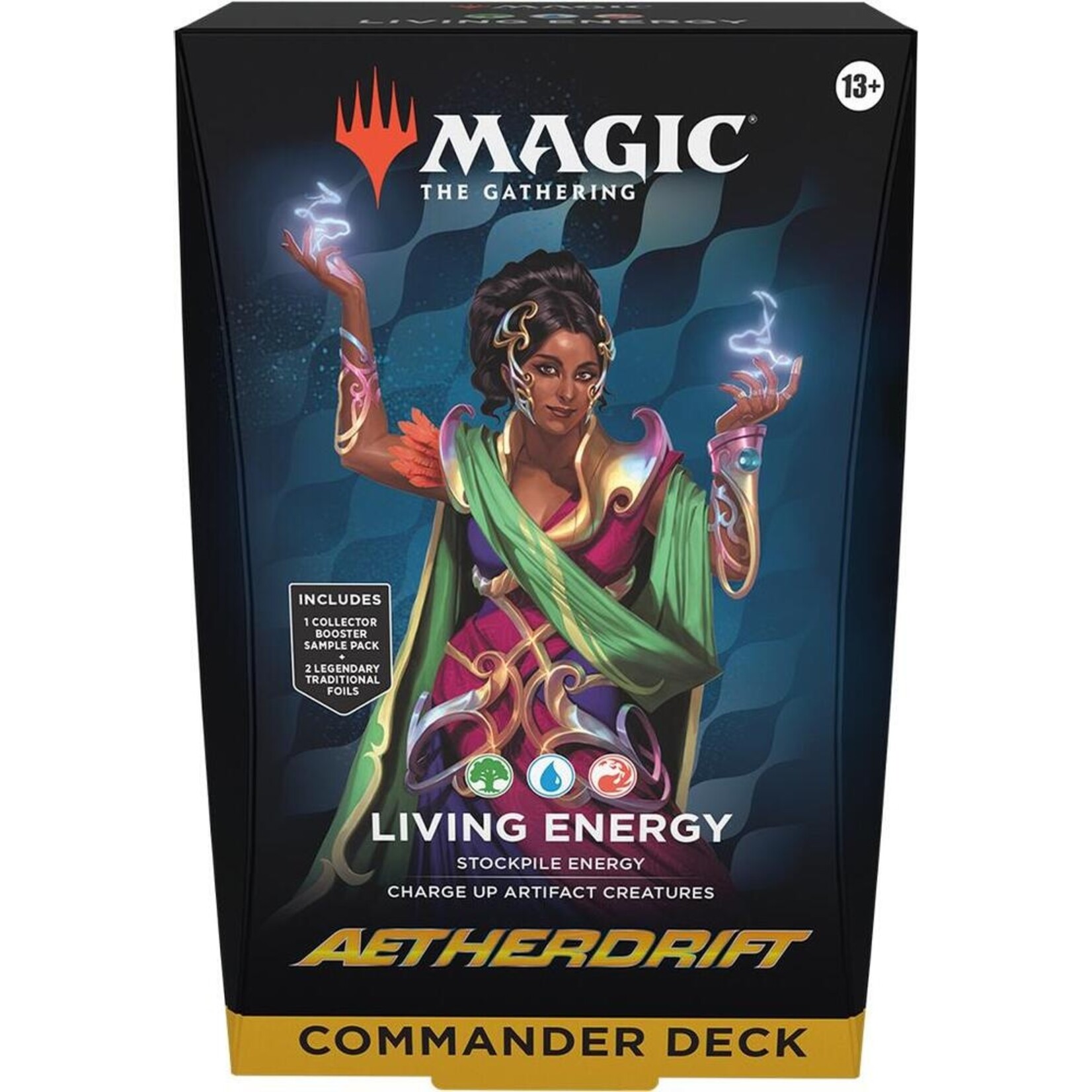 Wizards of the Coast Aetherdrift Commander Deck - Living Energy
