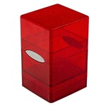Ultra Pro Satin Tower: Glitter Red