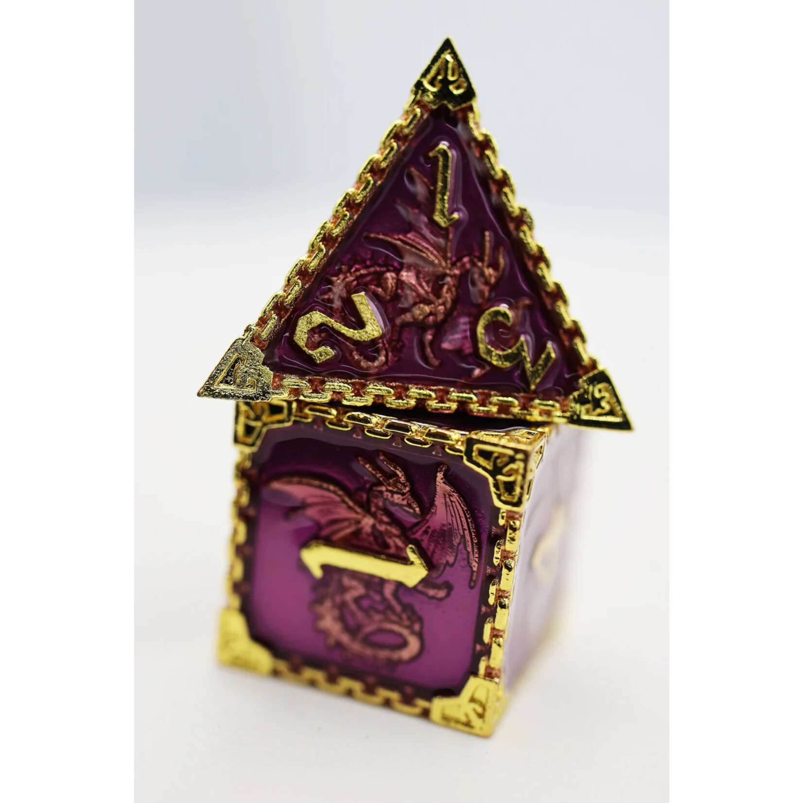 Foam Brain Games Chained Dragon: Royal with Gold Metal 7-Set
