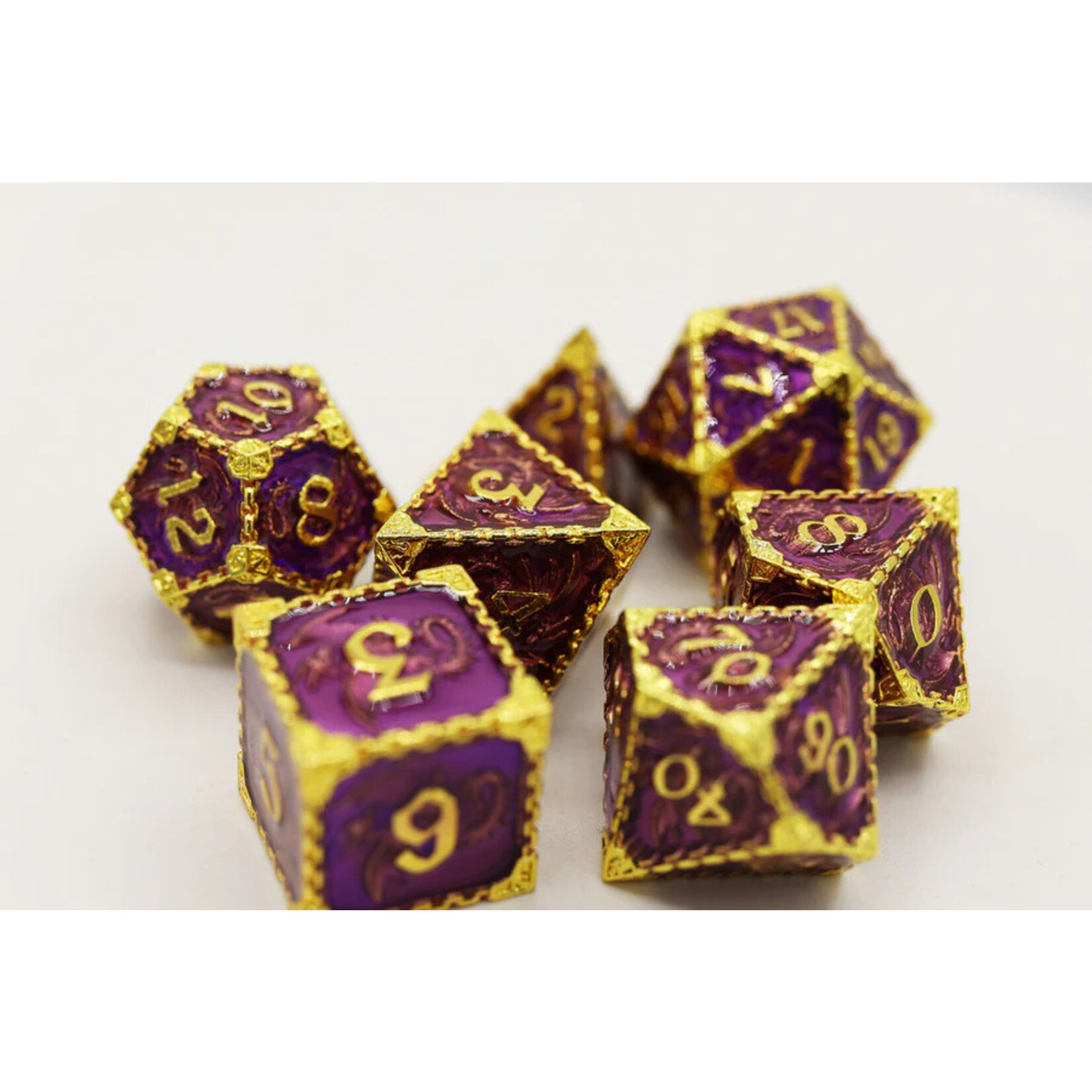 Foam Brain Games Chained Dragon: Royal with Gold Metal 7-Set