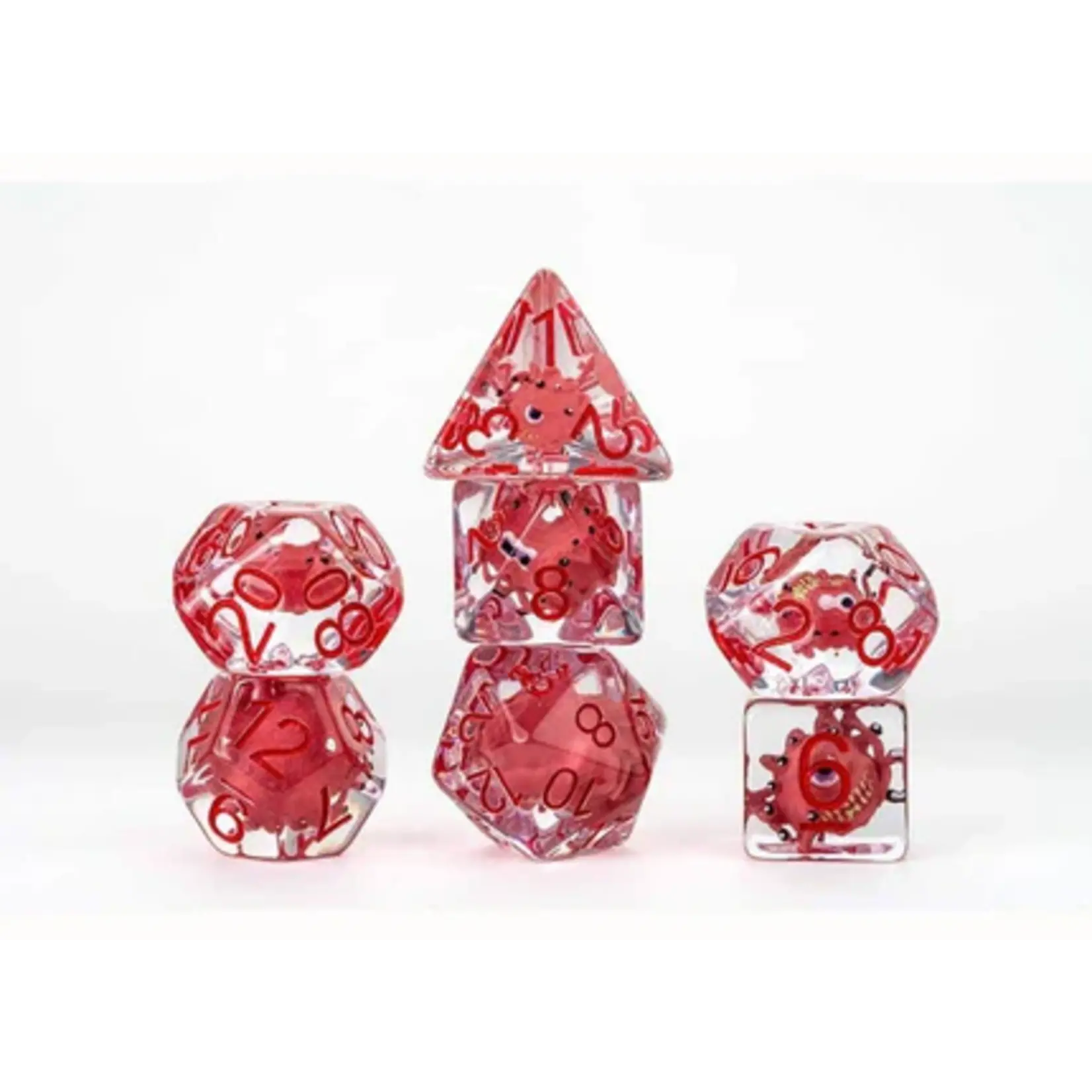 Fanroll by Metallic Dice Games D&D Beholder Resin Dice 7-Set