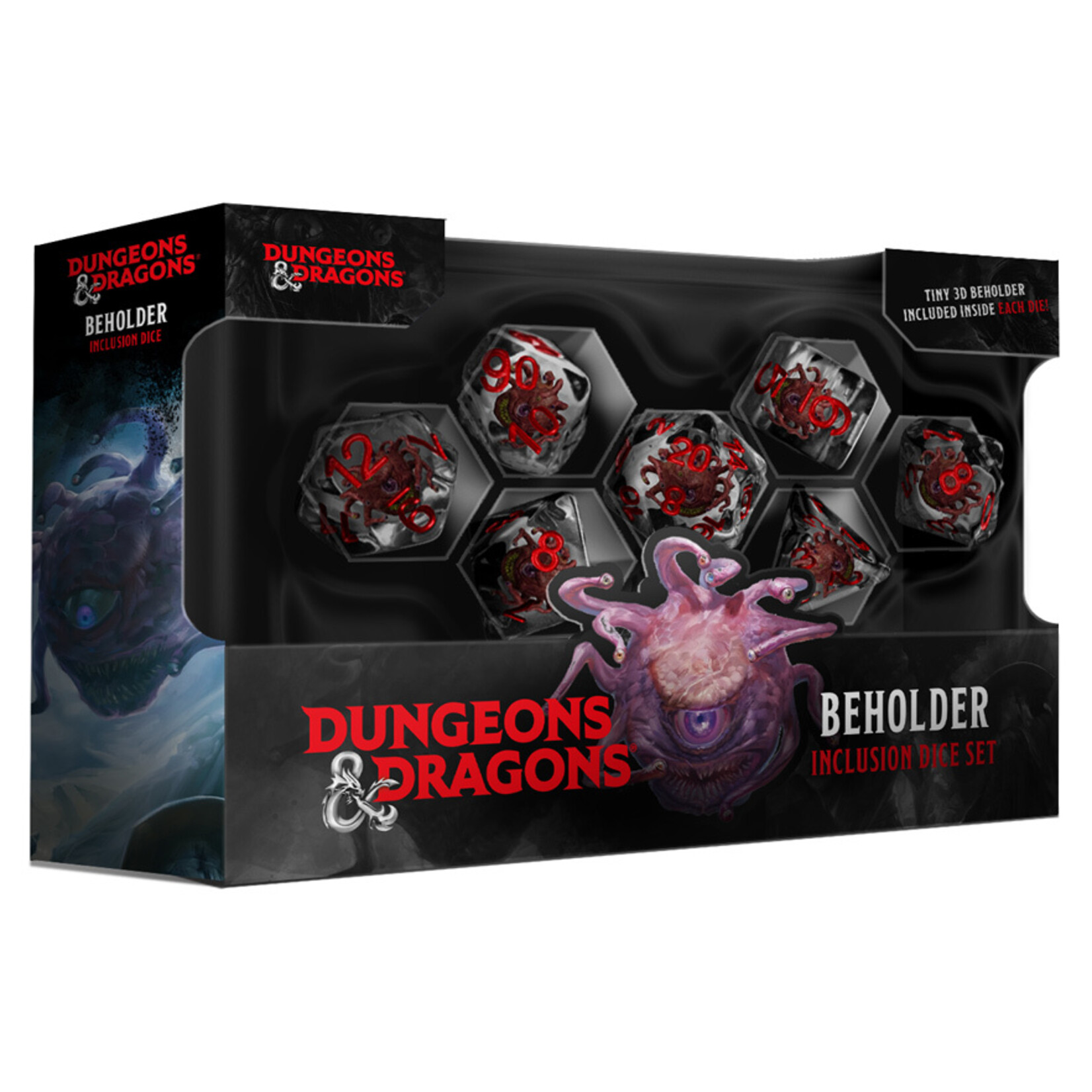 Fanroll by Metallic Dice Games D&D Beholder Resin Dice 7-Set