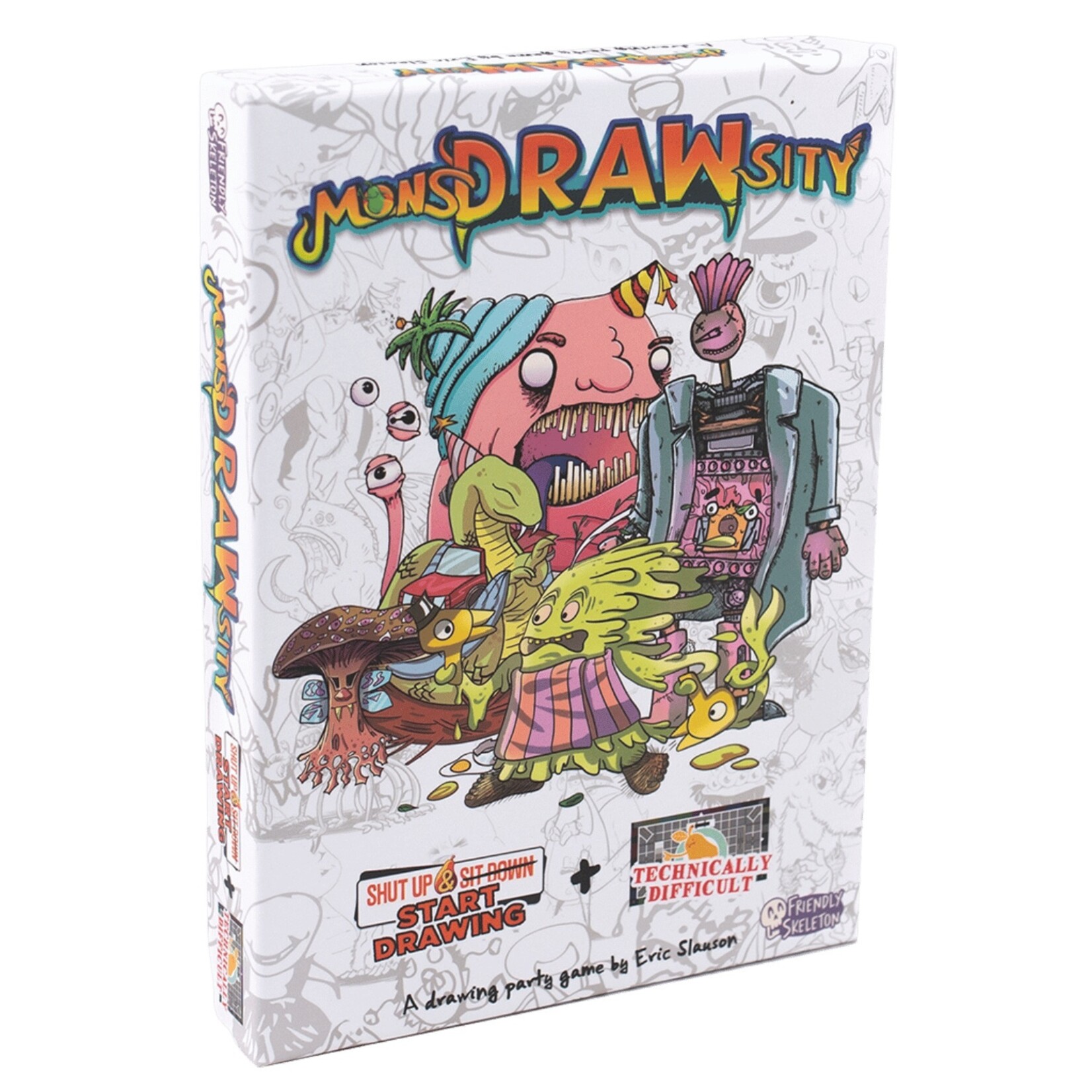 Friendly Skeleton Monsdrawsity: Shut Up & Start Drawing = Technically Difficult Expansion