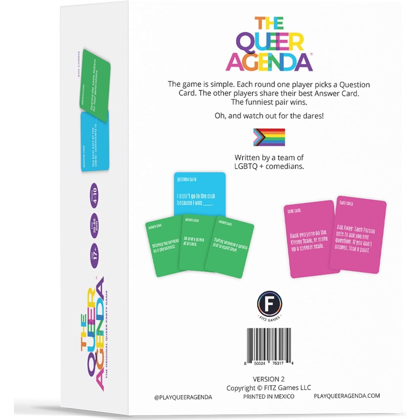 Fitz Games The Queer Agenda: Base Pack