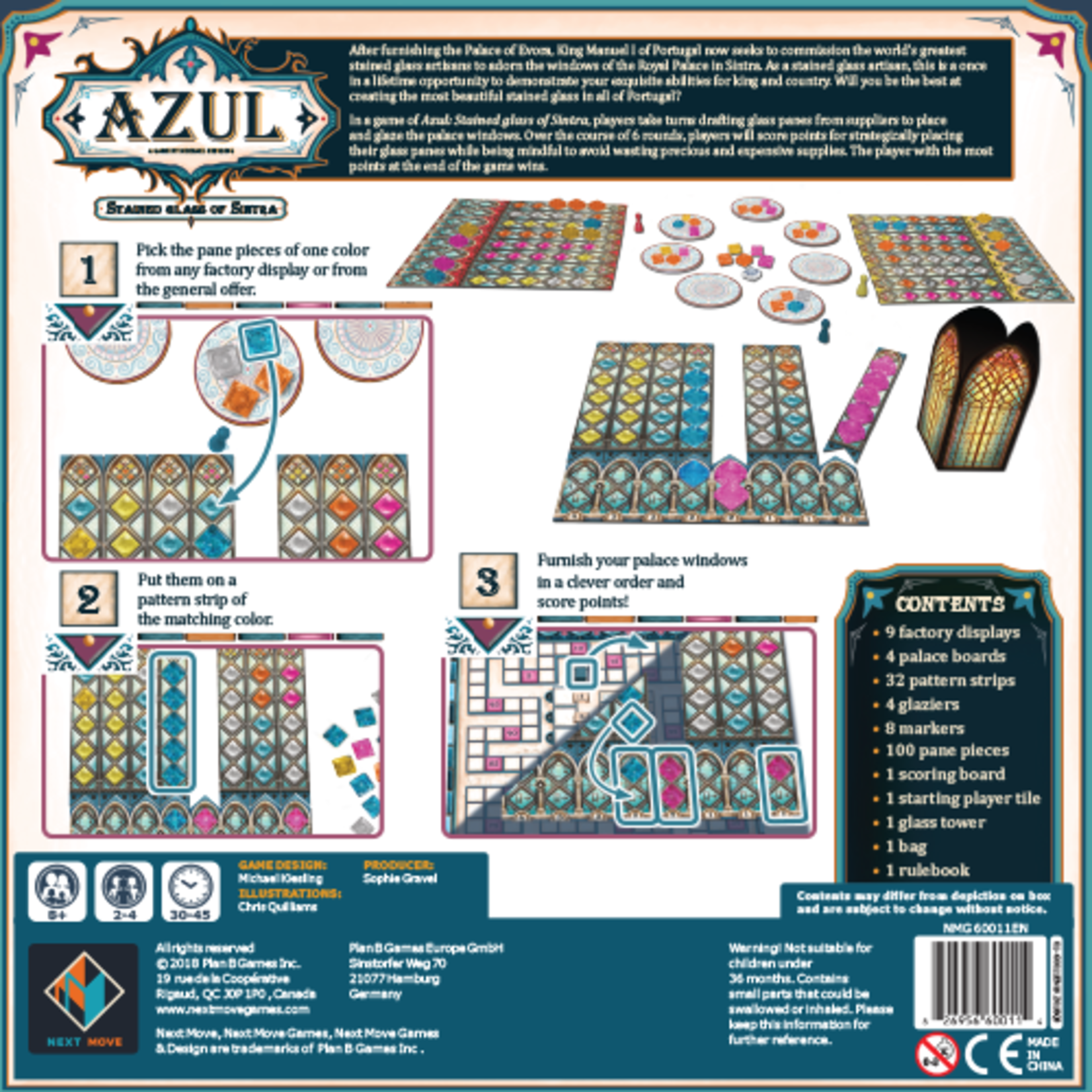 Next Move Games Azul: Stained Glass of Sintra