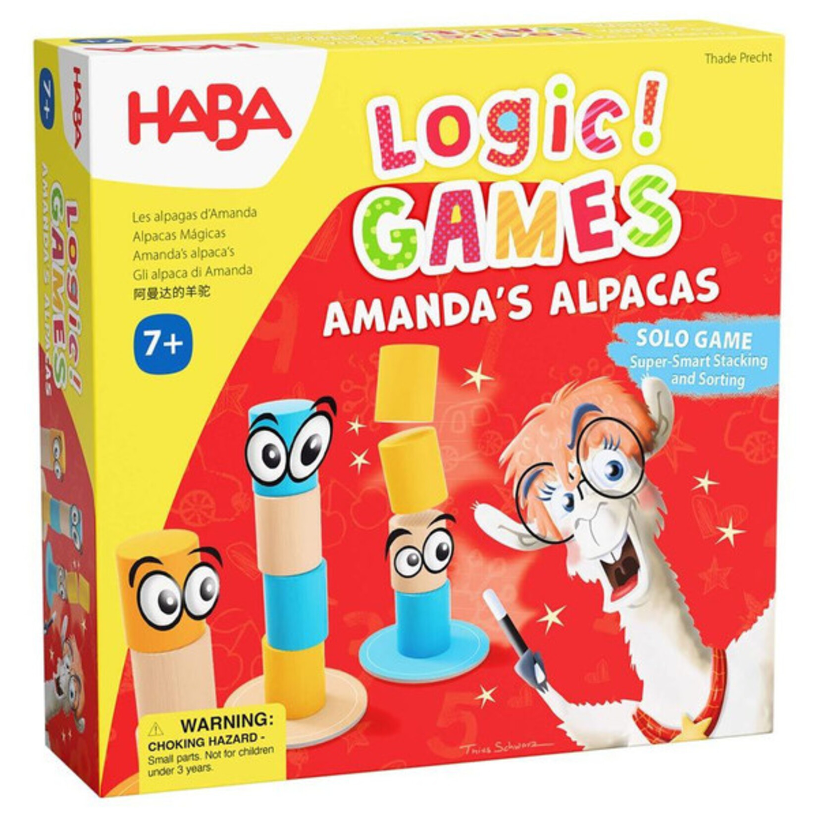 Haba USA Logic! Games: Amanda’s Alpacas