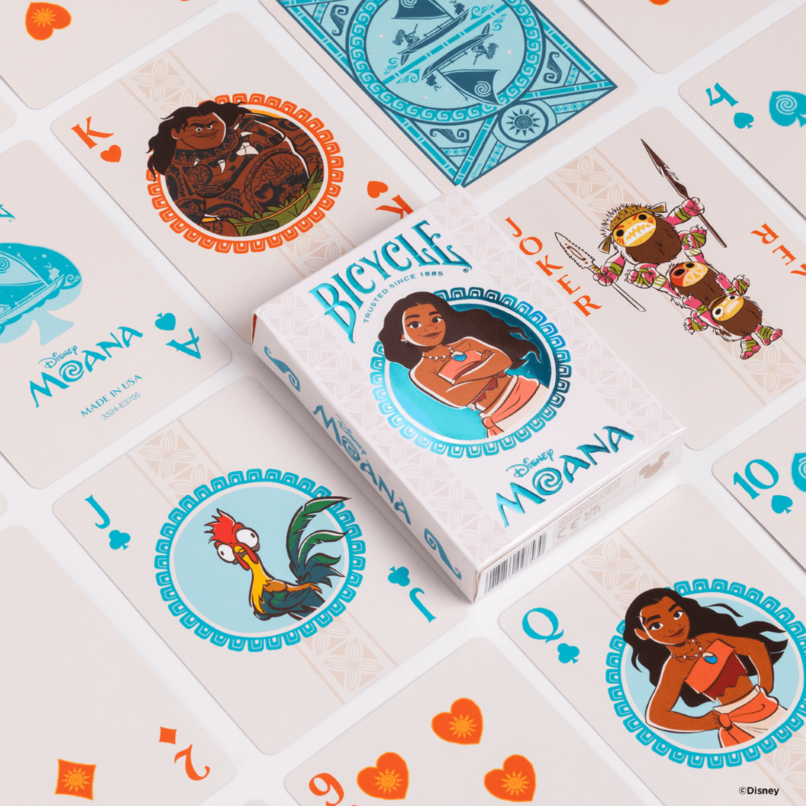 Bicycle Disney Moana: Playing Cards