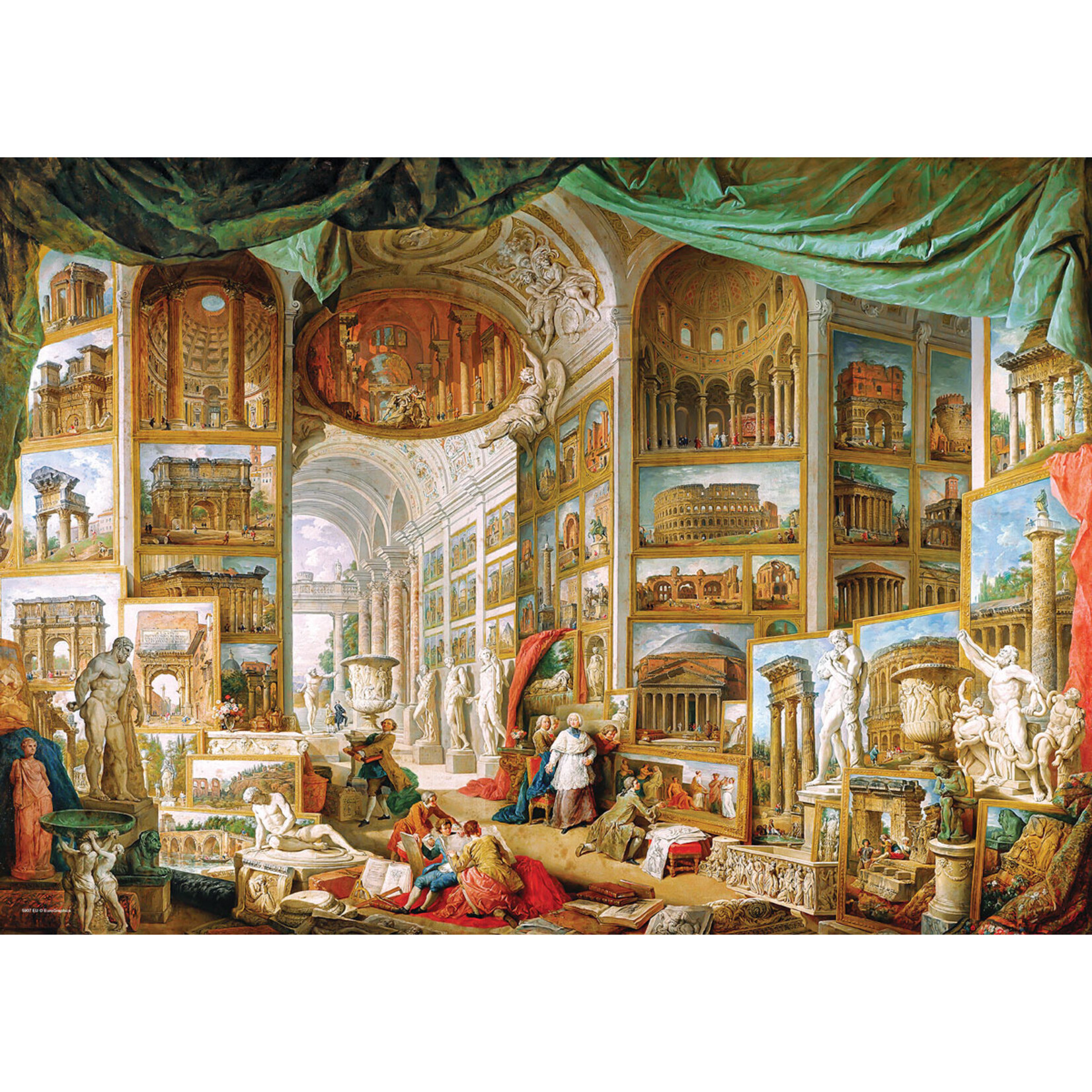 EuroGraphics Puzzles Gallery of Views of Ancient Rome 1000pc
