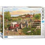 EuroGraphics Puzzles Farmer’s Ford Tractor 1000pc