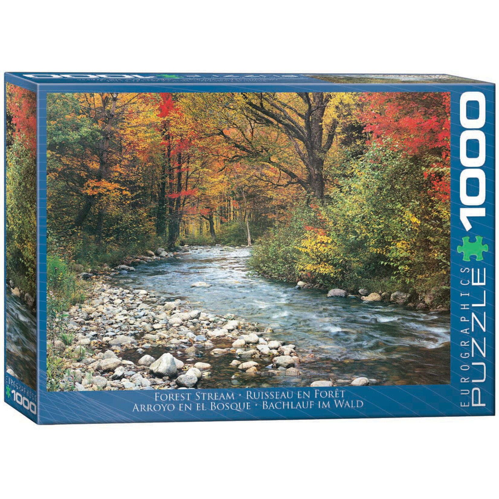 EuroGraphics Puzzles Forest Stream 1000pc