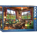 EuroGraphics Puzzles Cozy Cabin 1000pc
