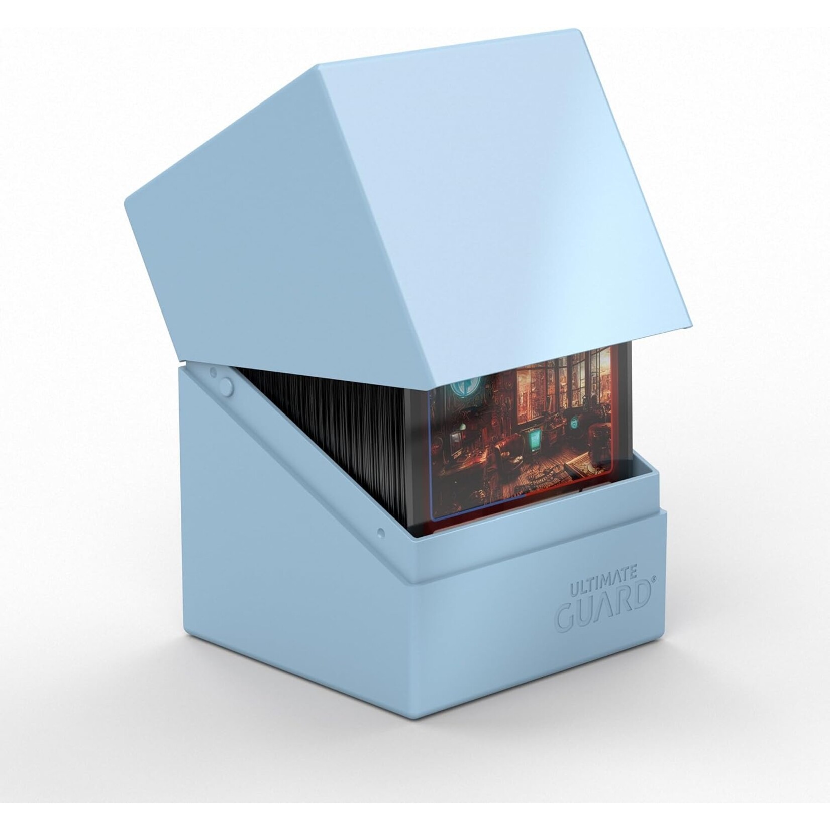 Ultimate Guard Boulder 100+ Deck Case: Solid Baby Blue