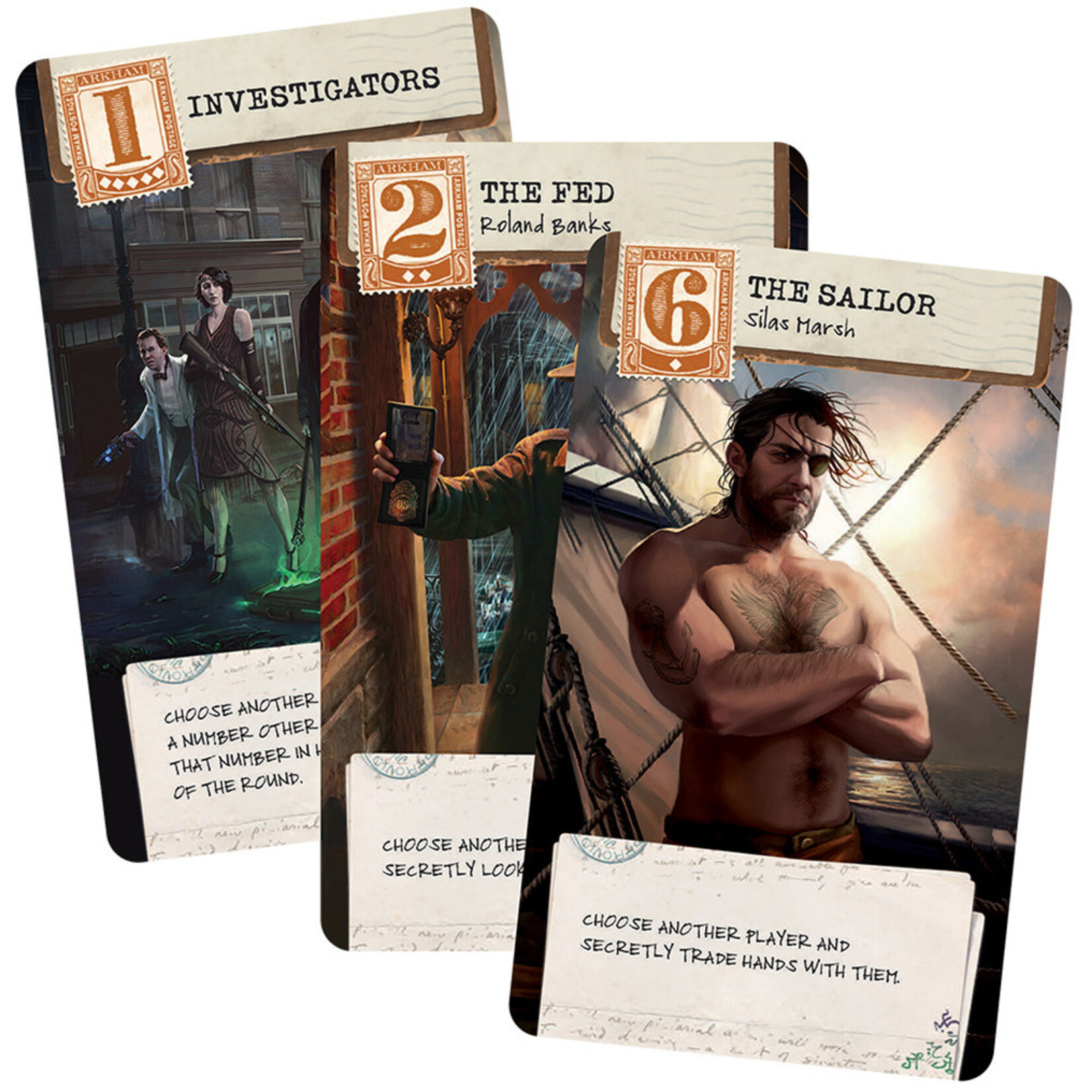 Z-Man Games Arkham Horror Lovecraft Letter
