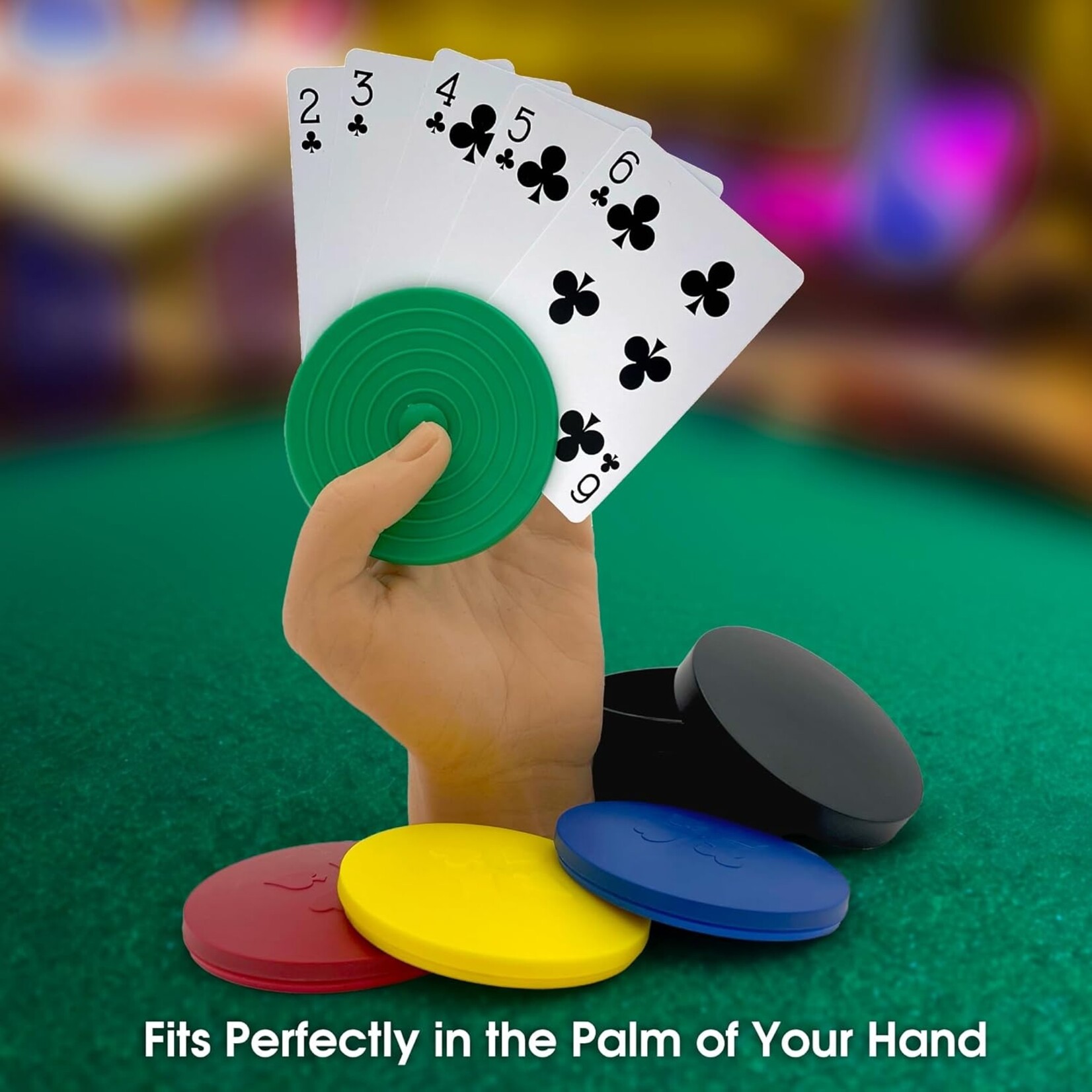 Everest Card Holder - Round with Black Case 4-Set