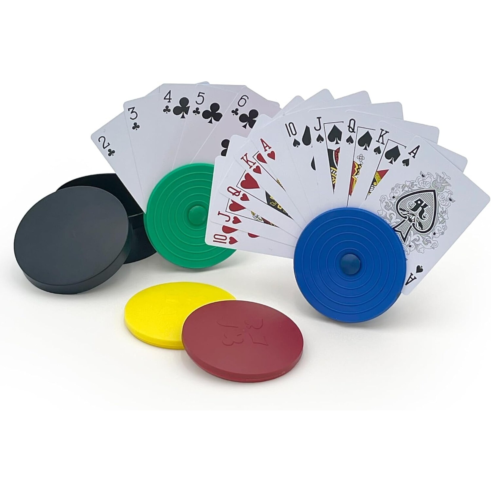 Everest Card Holder - Round with Black Case 4-Set
