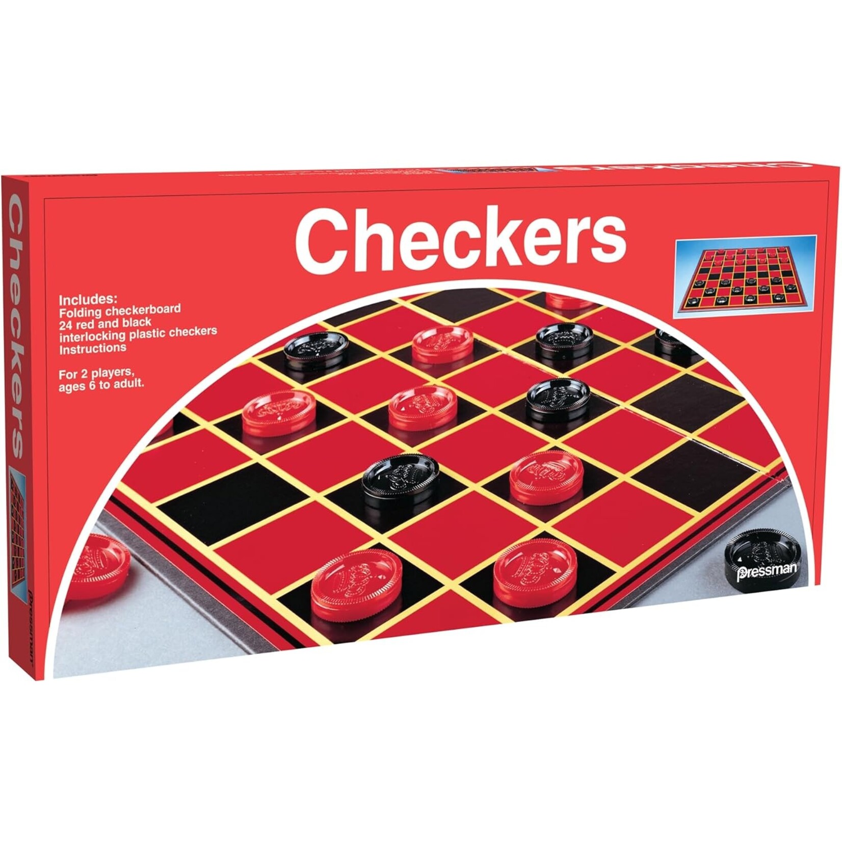 Pressman Toy Corporation Checkers (folding board)
