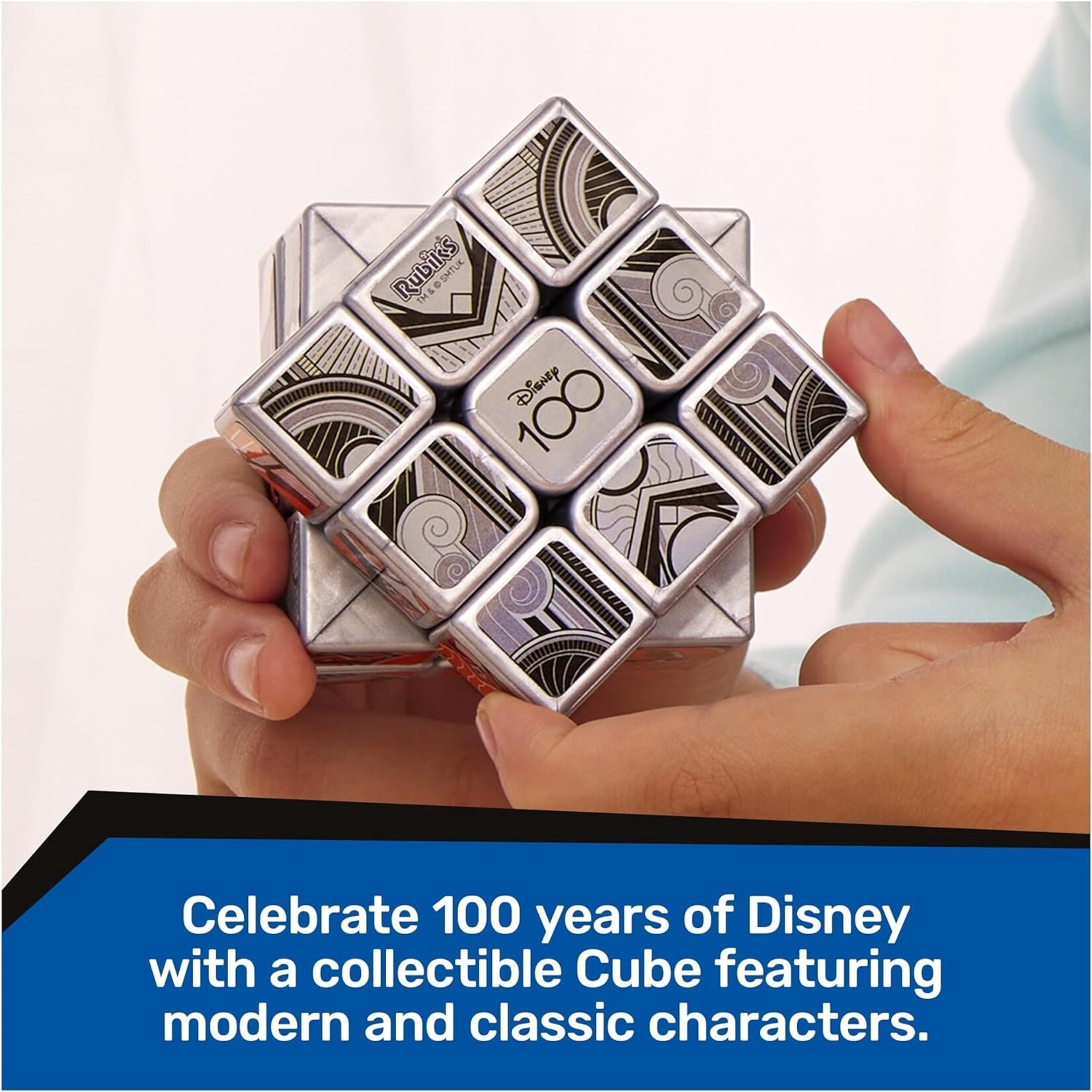 Spinmaster Rubik's 3x3 Disney Platinum Cube