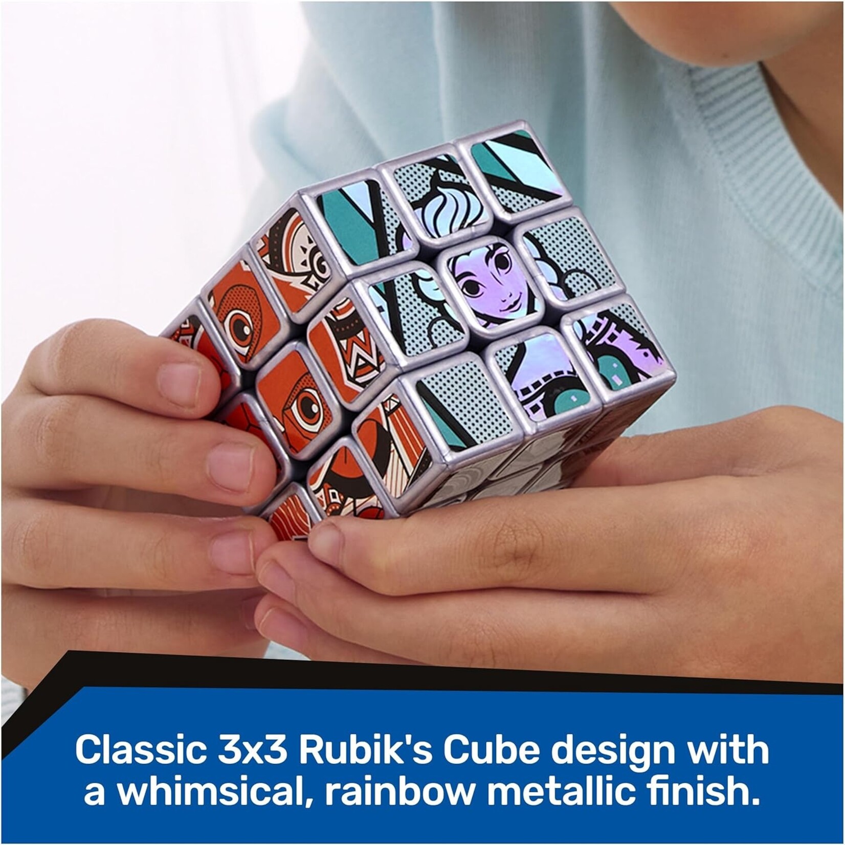 Spinmaster Rubik's 3x3 Disney Platinum Cube