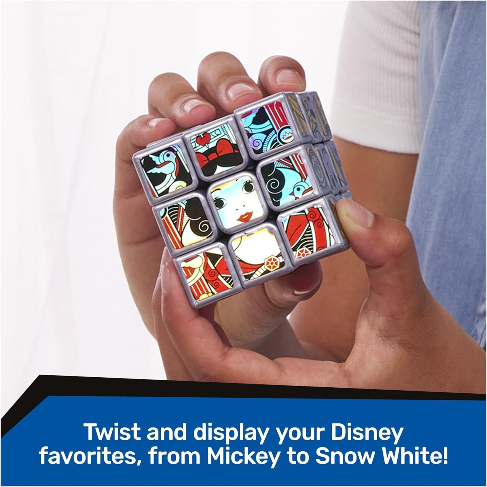 Spinmaster Rubik's 3x3 Disney Platinum Cube