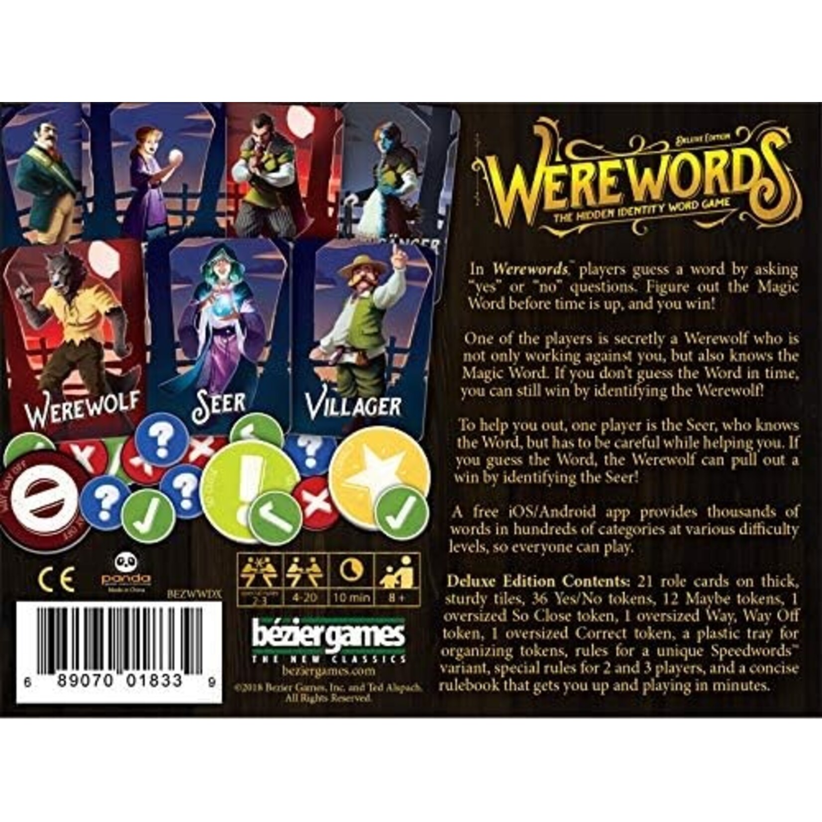 Bezier Games Werewords Deluxe