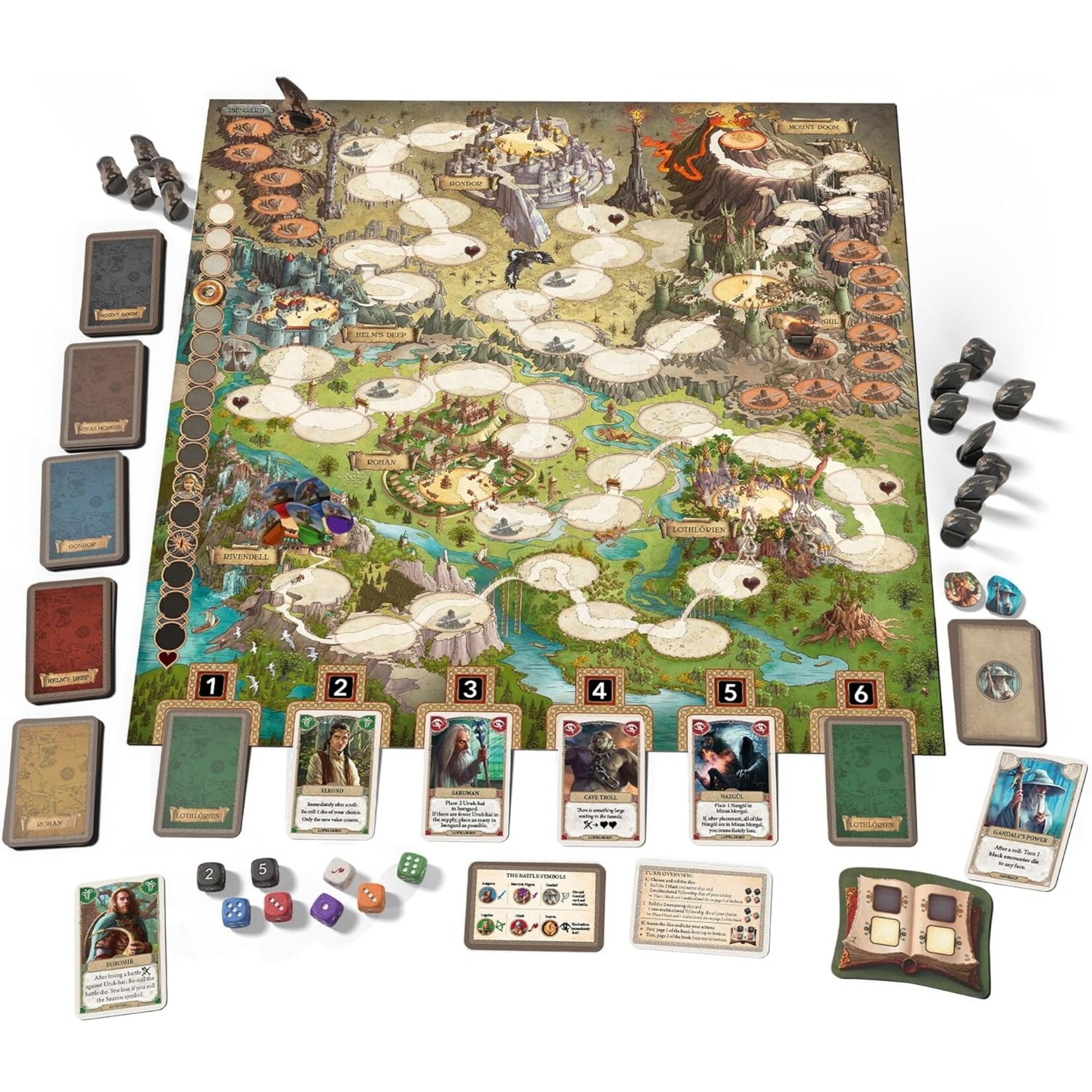 Thames & Kosmos Lord of the Rings: Adventure to Mount Doom