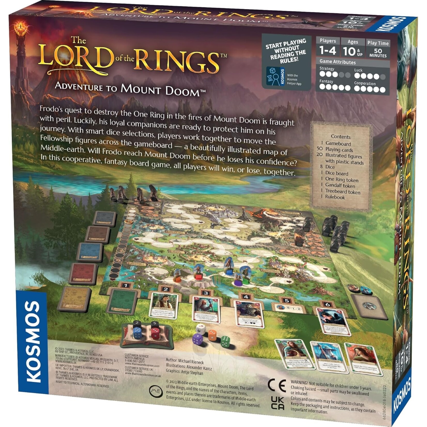 Thames & Kosmos Lord of the Rings: Adventure to Mount Doom