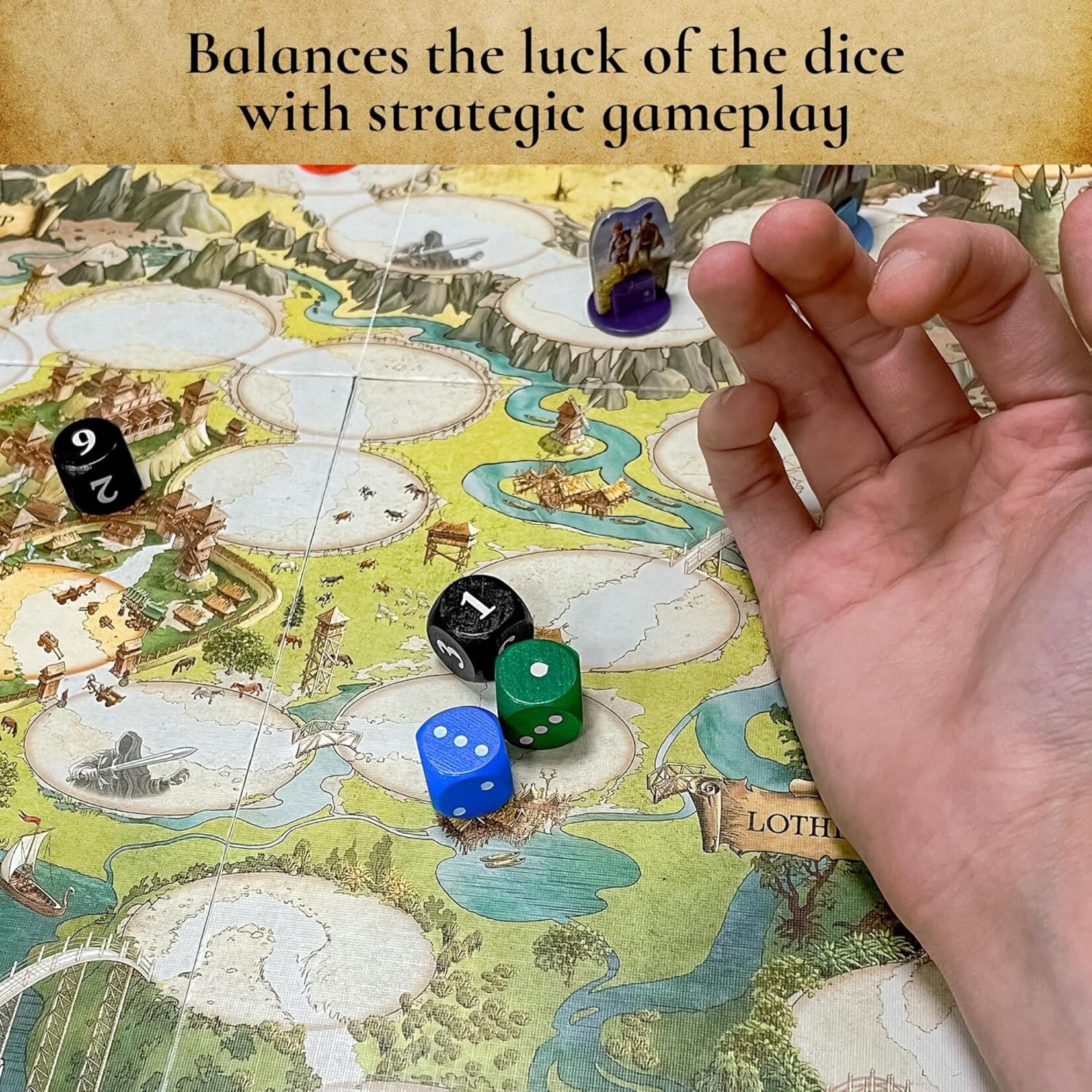 Thames & Kosmos Lord of the Rings: Adventure to Mount Doom