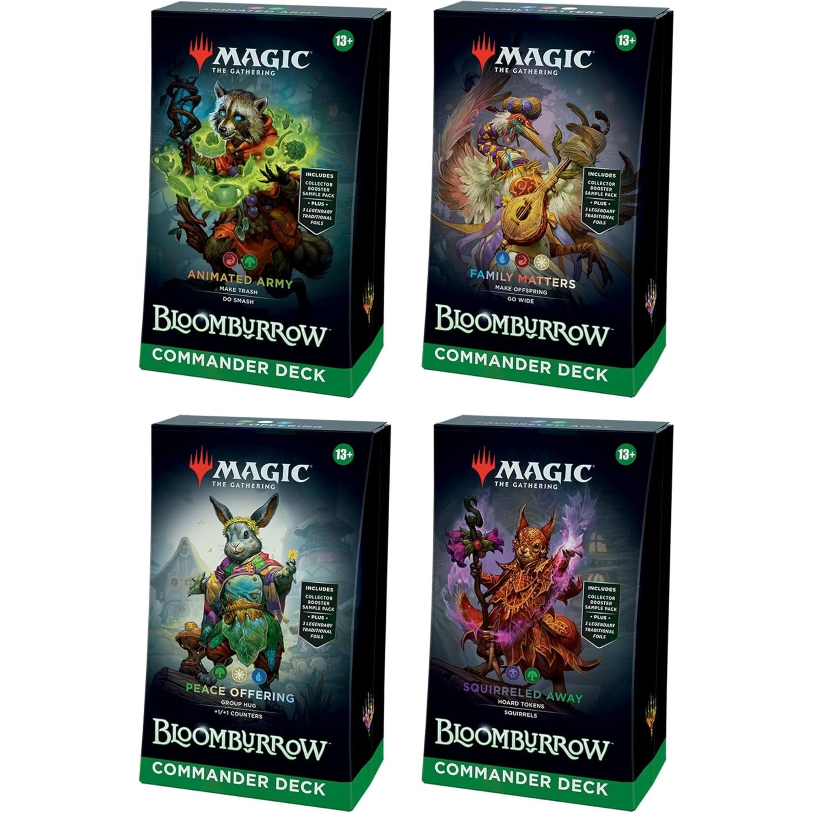 Wizards of the Coast Bloomburrow Commander Deck