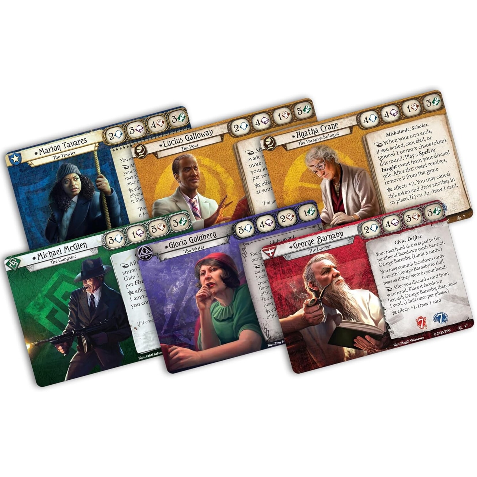 Fantasy Flight Publishing Arkham Horror: LCG: The Drowned City Investigator Expansion
