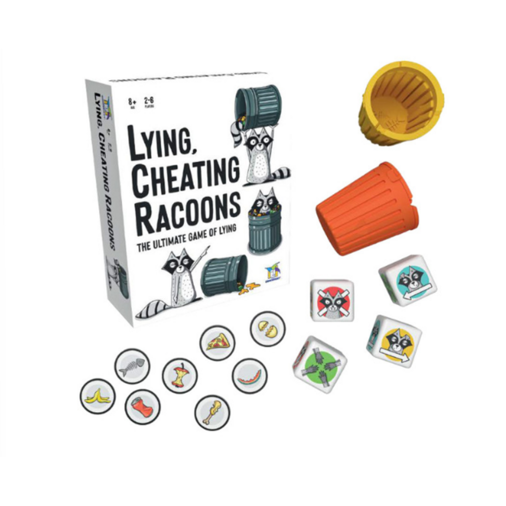 Gamewright Games Lying, Cheating Racoons