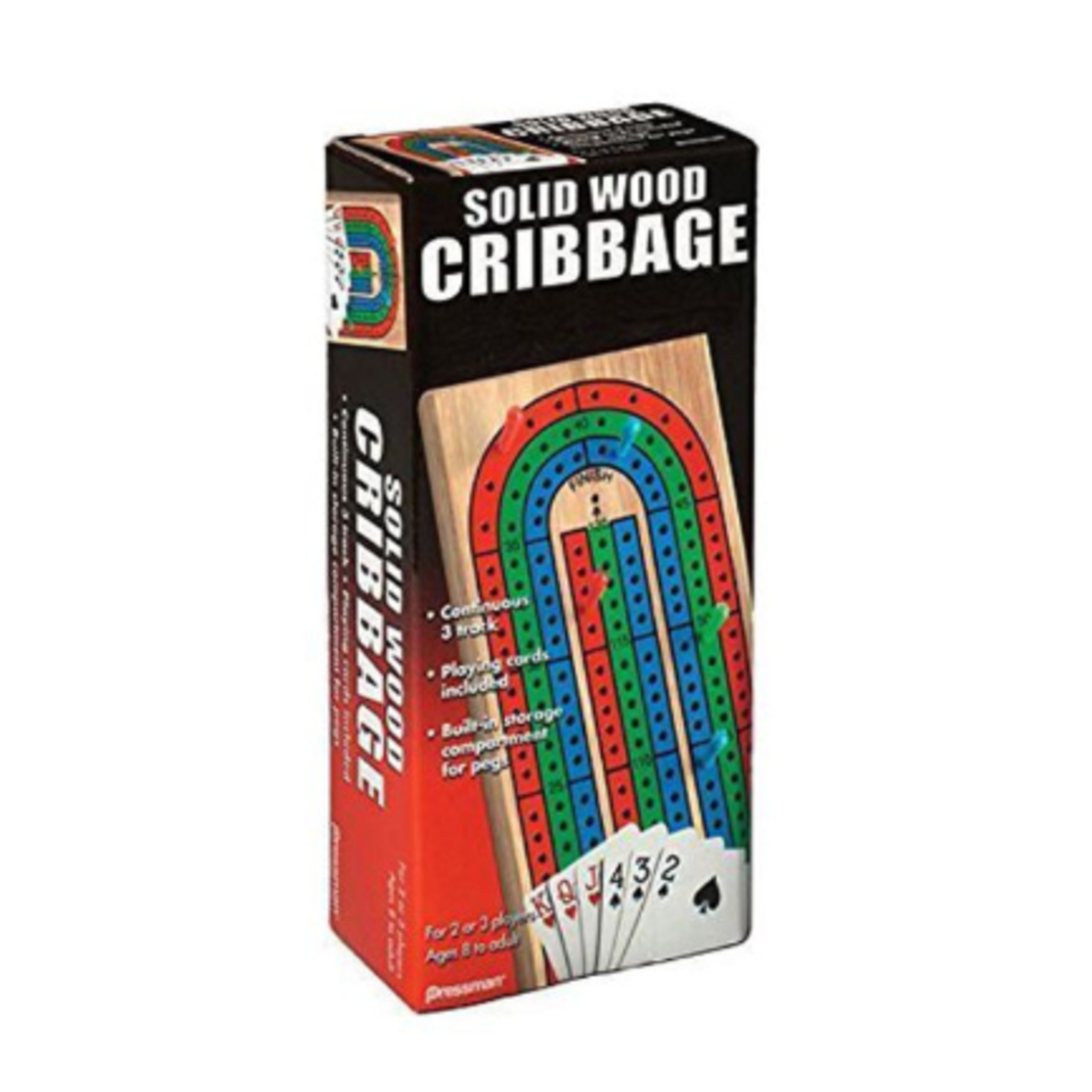 Pressman Toy Corporation Cribbage Folding With Cards