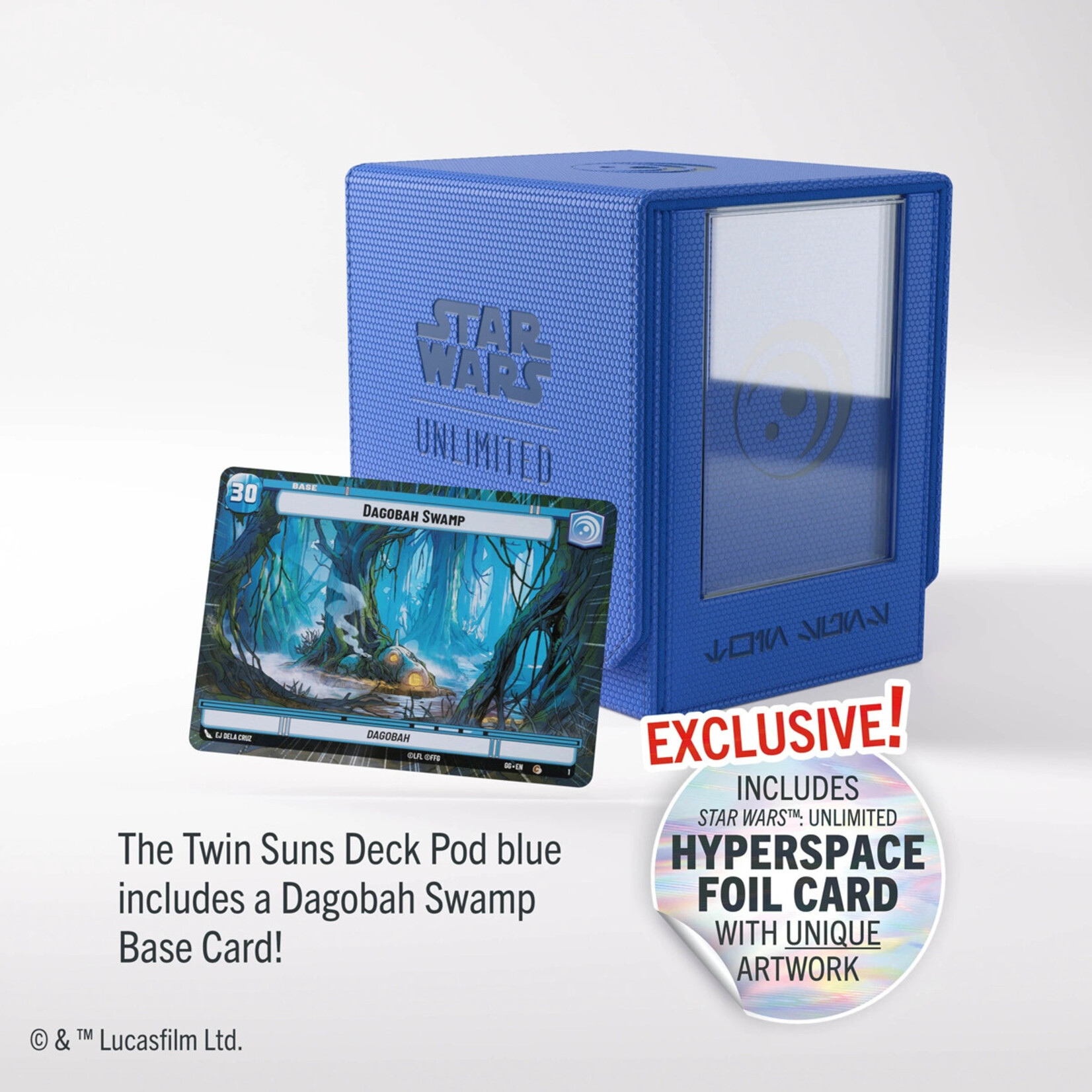 Twin Suns Deck Pod Blue: Star Wars Unlimited