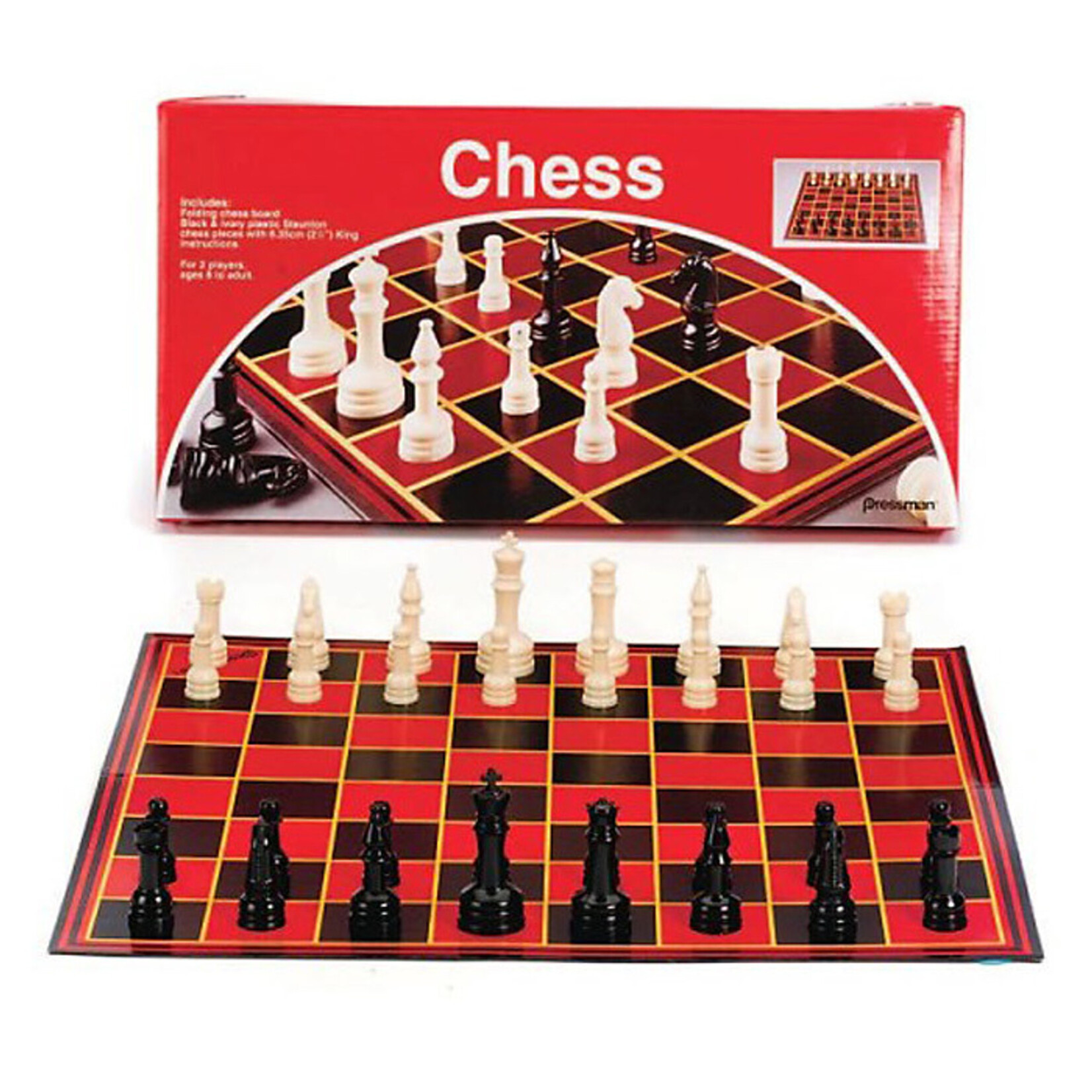 Pressman Toy Corporation Chess folding board