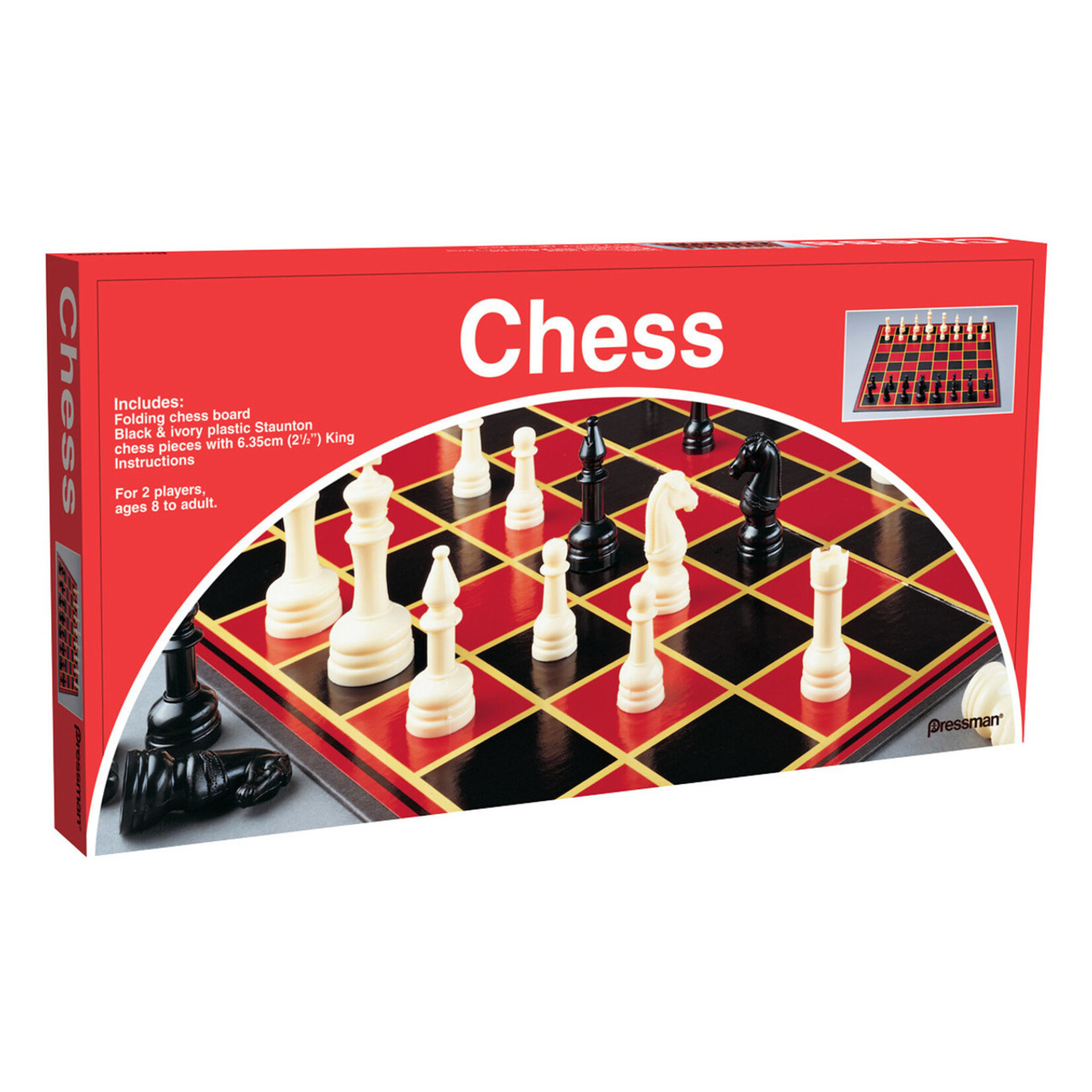 Pressman Toy Corporation Chess folding board