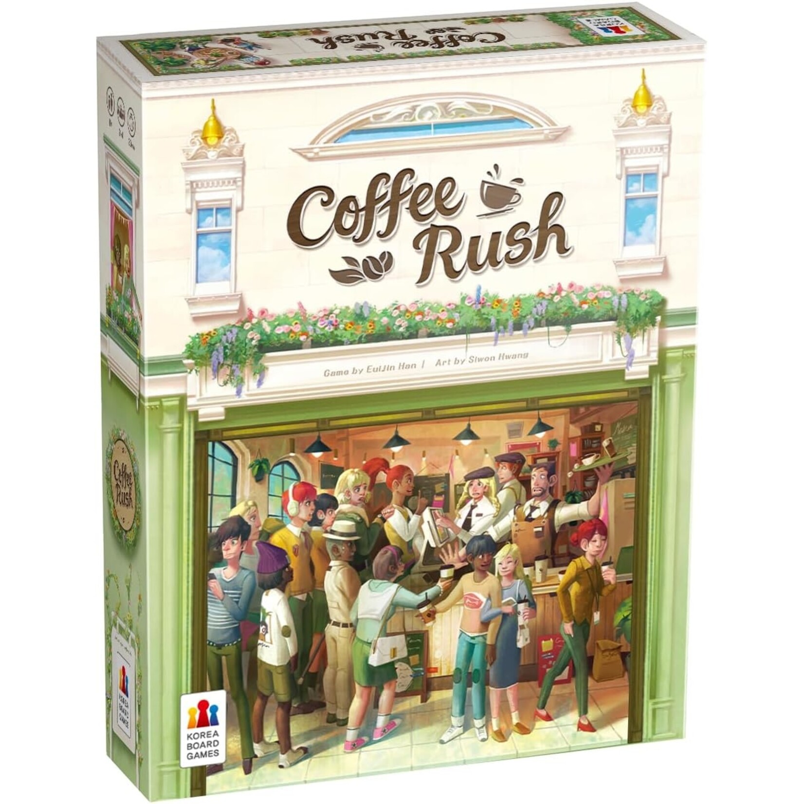 Korea Board Games Coffee Rush: The Base Game